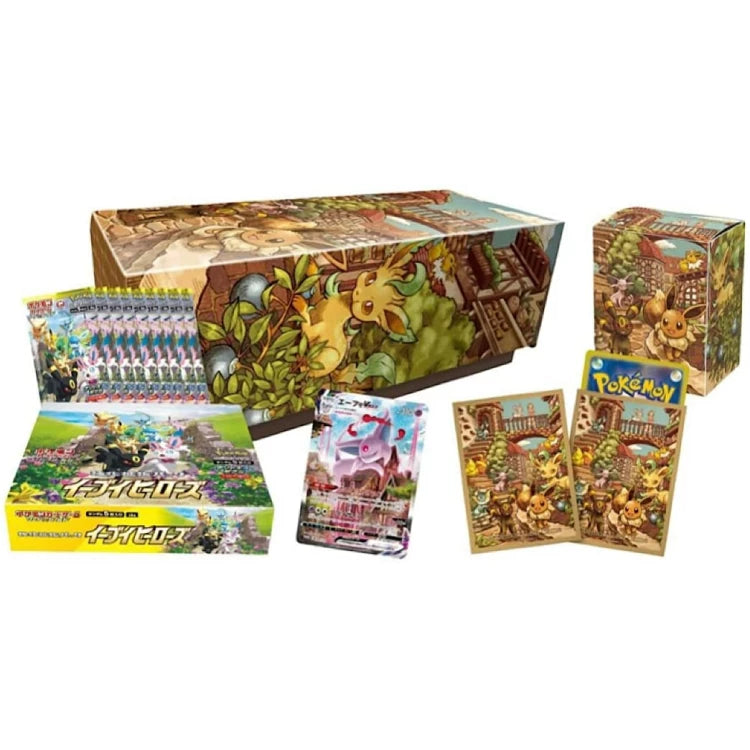 Japanese Eevee Heroes Gym Box Set (Japanese Pokmon Center Exclusive) Japanese Eevee Heroes Gym Box Set (Japanese Pokmon Center Exclusive)