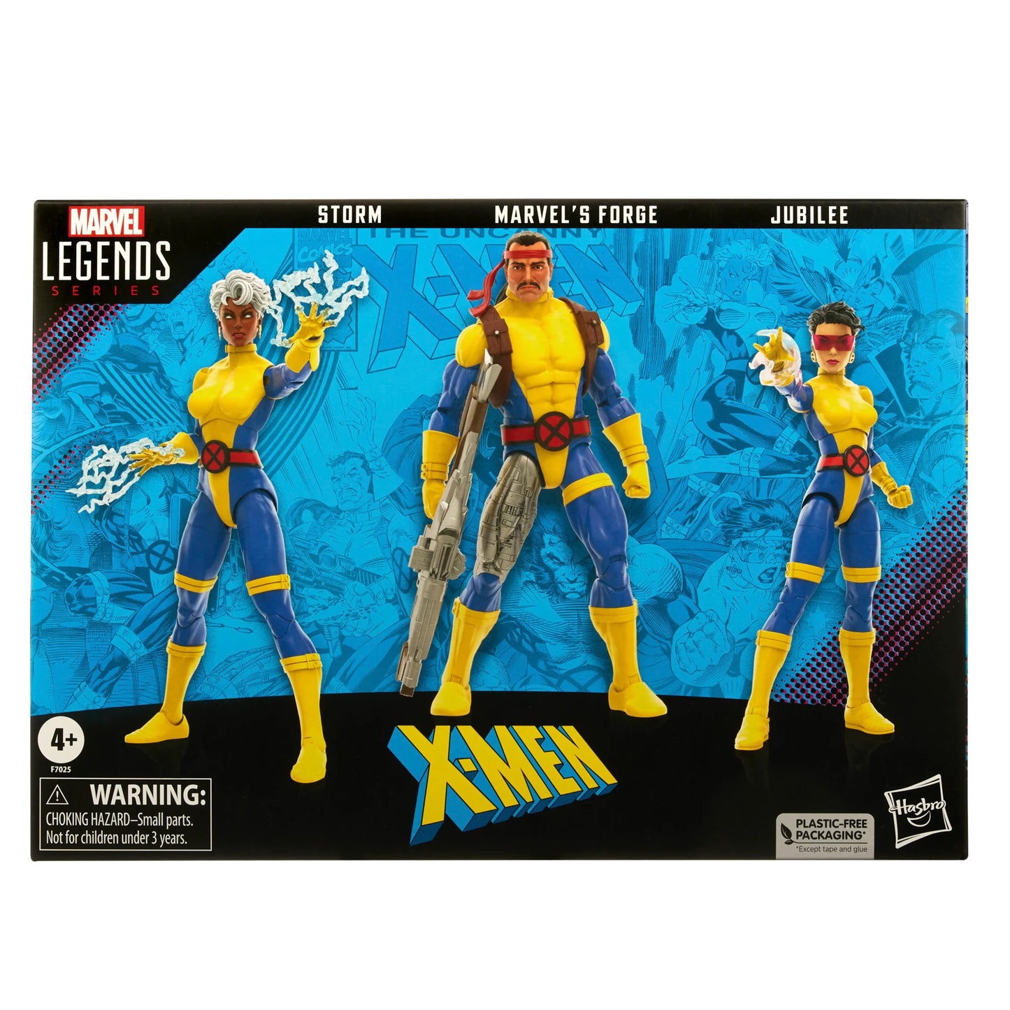 Marvel Legends Series: Marvel’s Forge, Storm, & Jubilee Figures