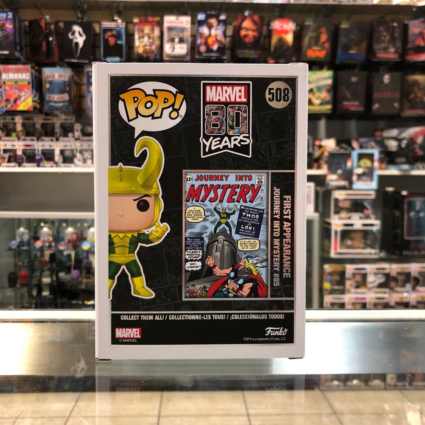 Funko Pop! Marvel 80 years - Loki (Marvel Collector Corps) - 508
