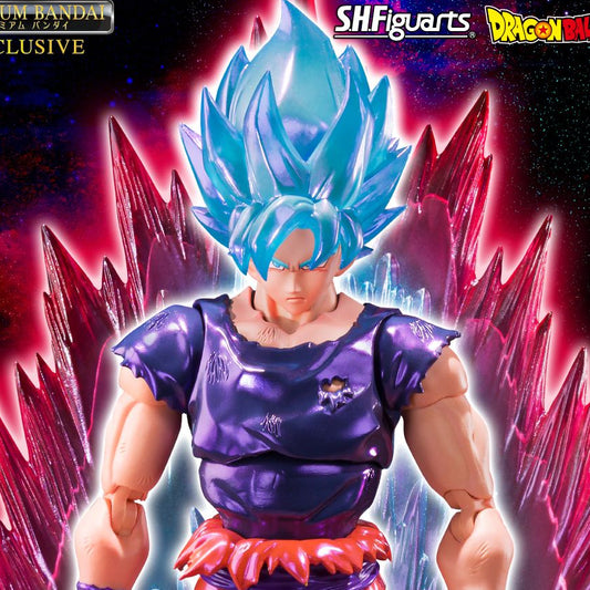 S.H.Figuarts - Super Saiyan God Super Saiyan Son Goku Kaio-Ken - Event Exclusive Color Edition (OPEN BOX)
