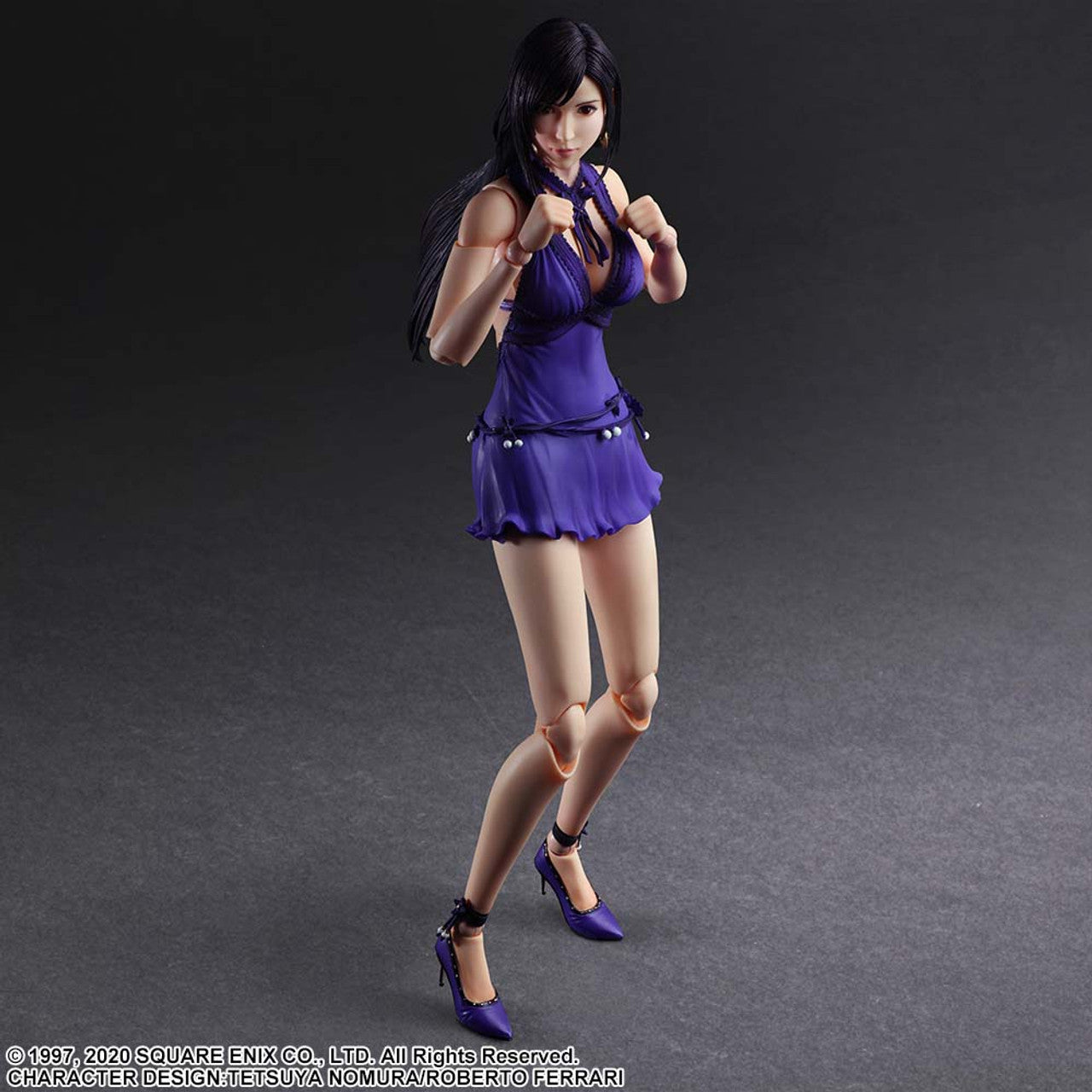 FINAL FANTASY VII REMAKE - PLAY ARTS KAI ACTION FIGURE - TIFA LOCKHART DRESS VER.