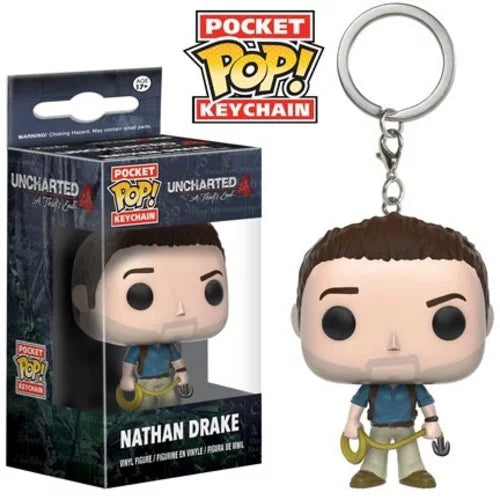 Funko Pop Pocket Keychain - Uncharted 4 - Nathan Drake
