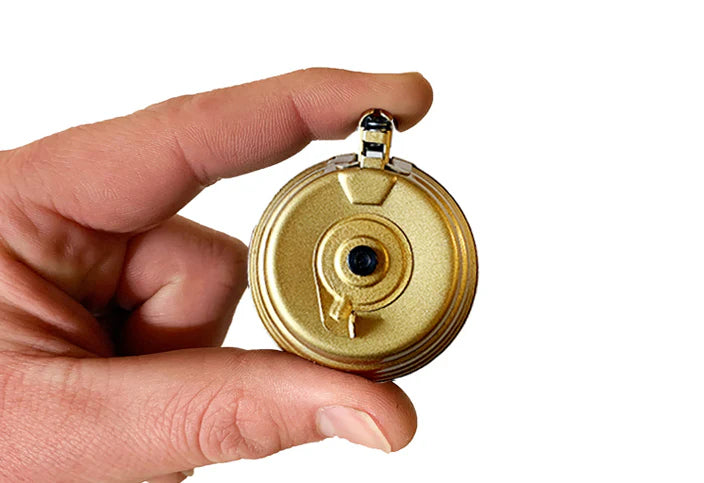 Miniature Gold AK Drum Magazine - (Gold AK Drum) (GOAT GUNS)