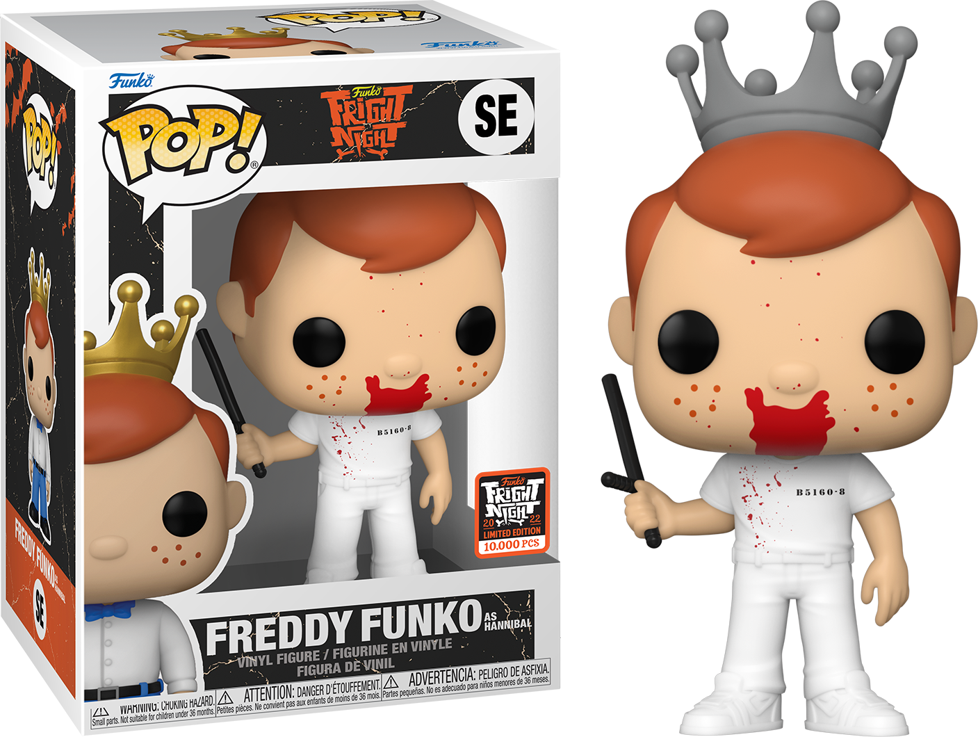 Funko Pop! Freddy Funko as Hannibal - Fright Night 2022 - 10,000pc