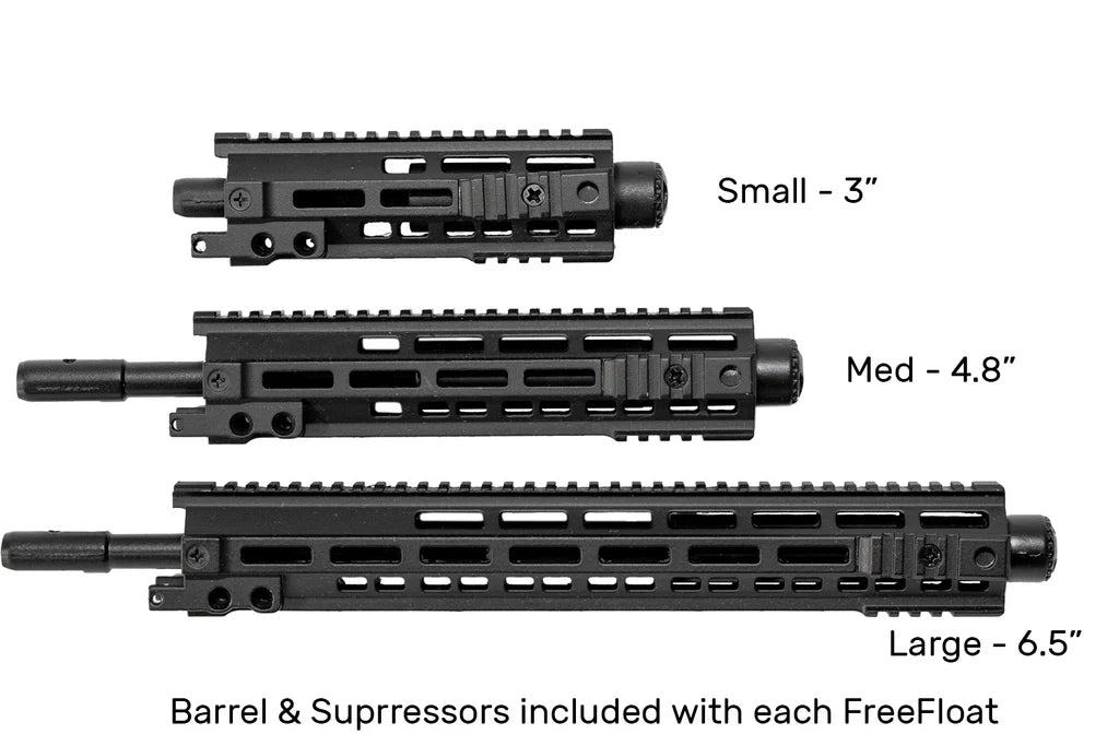Miniature Freefloat AR Handguard Model - Small (GOAT GUNS)