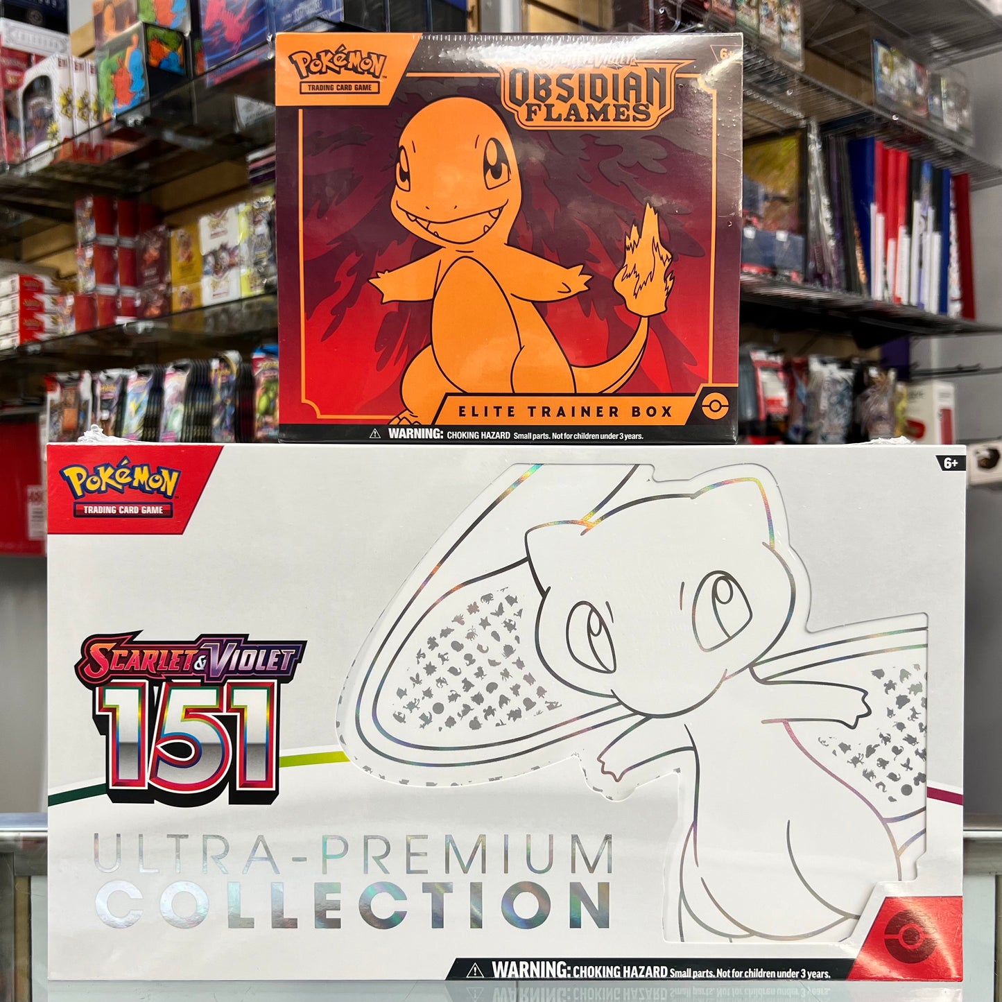 Pokémon Scarlet & Violet 151 Ultra Premium Collection & Obsidian Flames ETB Bundle!