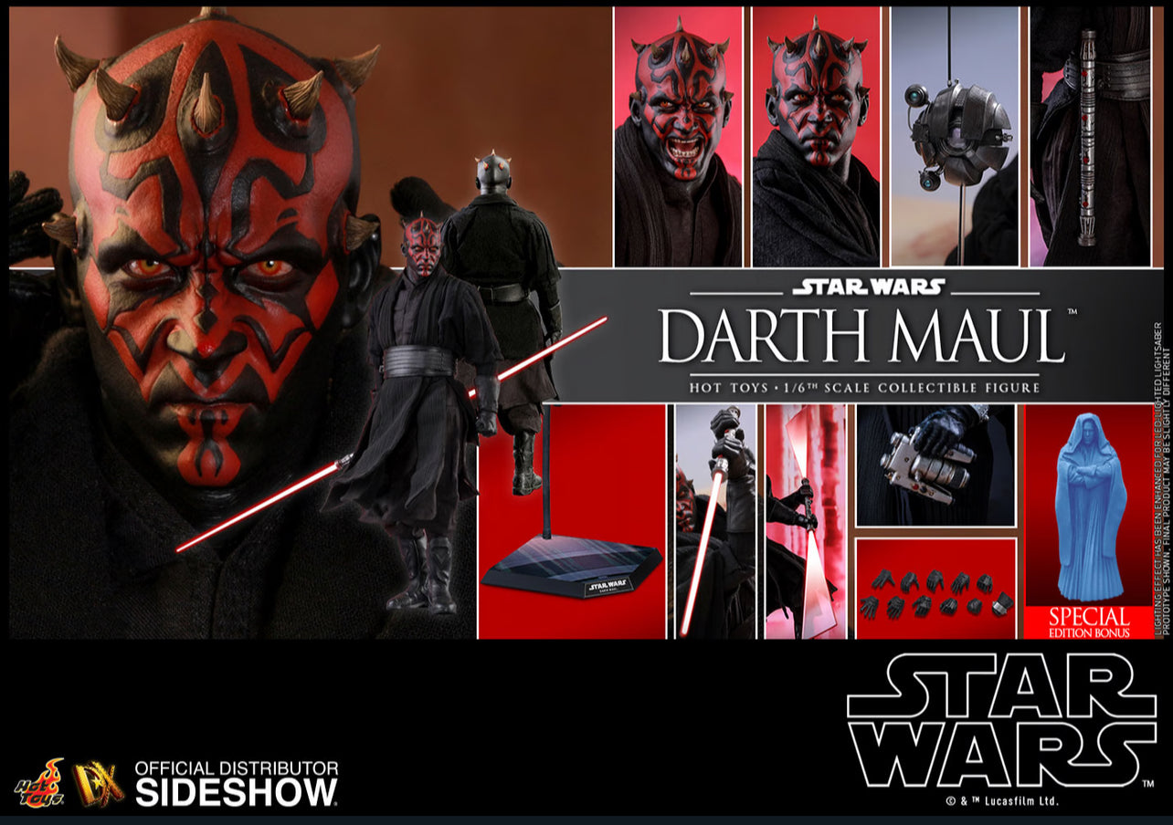 Hot Toys - Darth Maul - Episode I: The Phantom Menace - DX 16 - 1/6th scale figure (OPEN/USED
