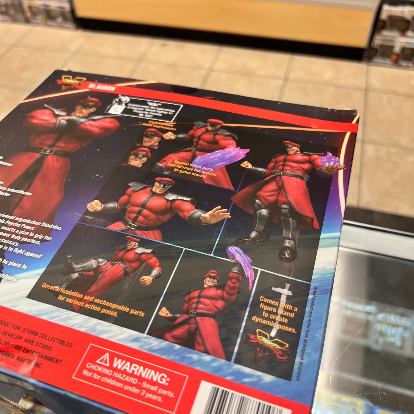 Storm Collectibles - Street Fighter V - M.Bison - Evil Personified - Red Version (OPEN)