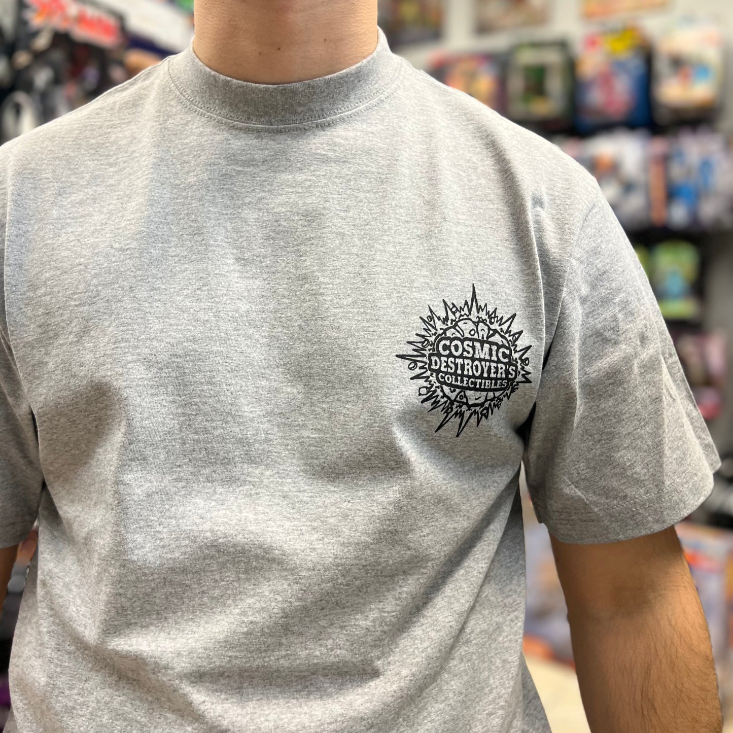 Cosmic Destroyer’s - T-Shirt - Full Color & Single - Gray