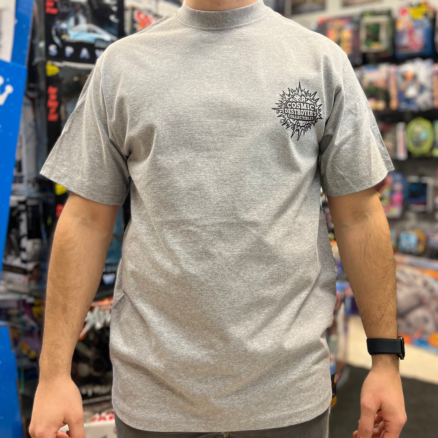 Cosmic Destroyer’s - T-Shirt - Full Color & Single - Gray