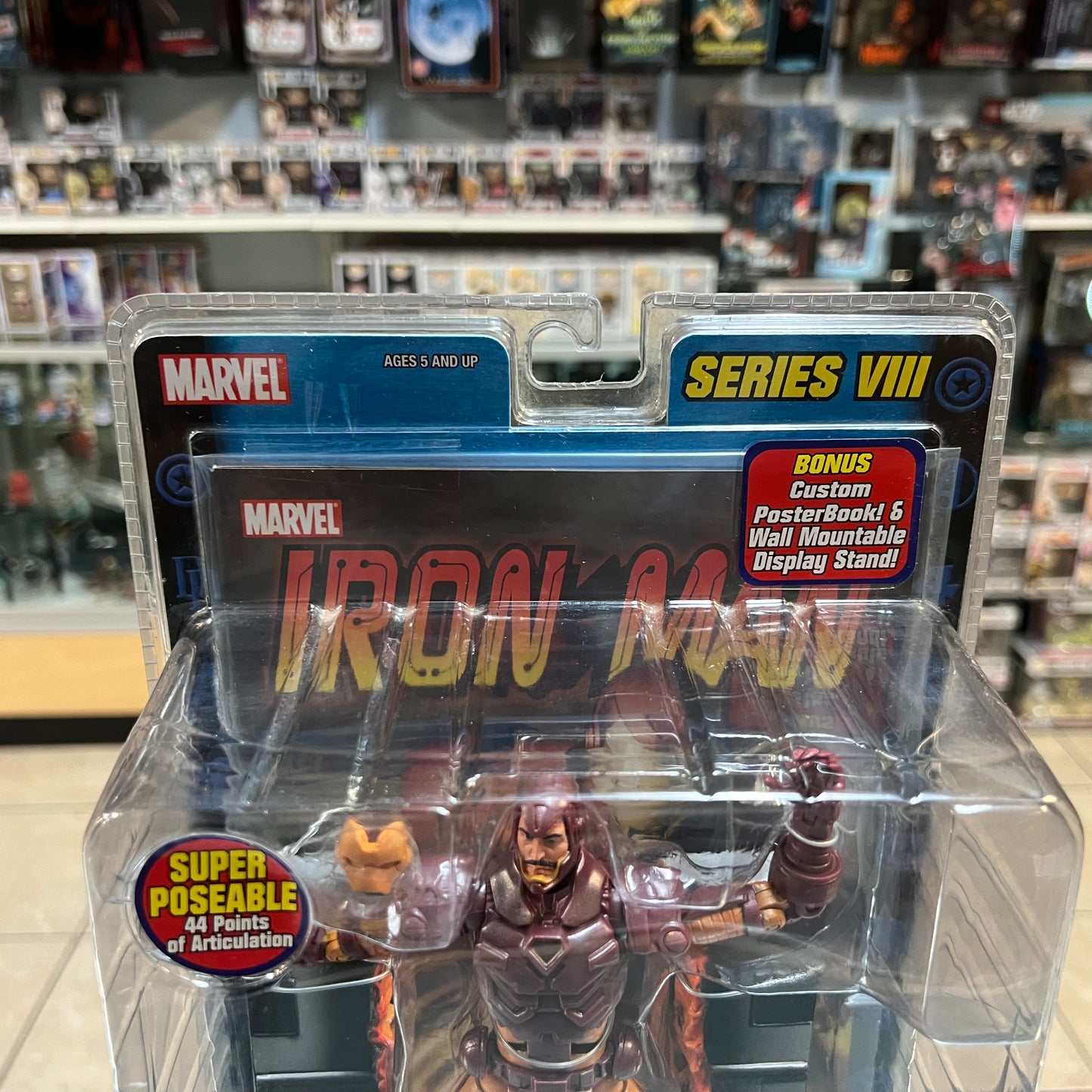Toybiz Marvel Legends - Modern Armor Iron Man - Series VII (8)