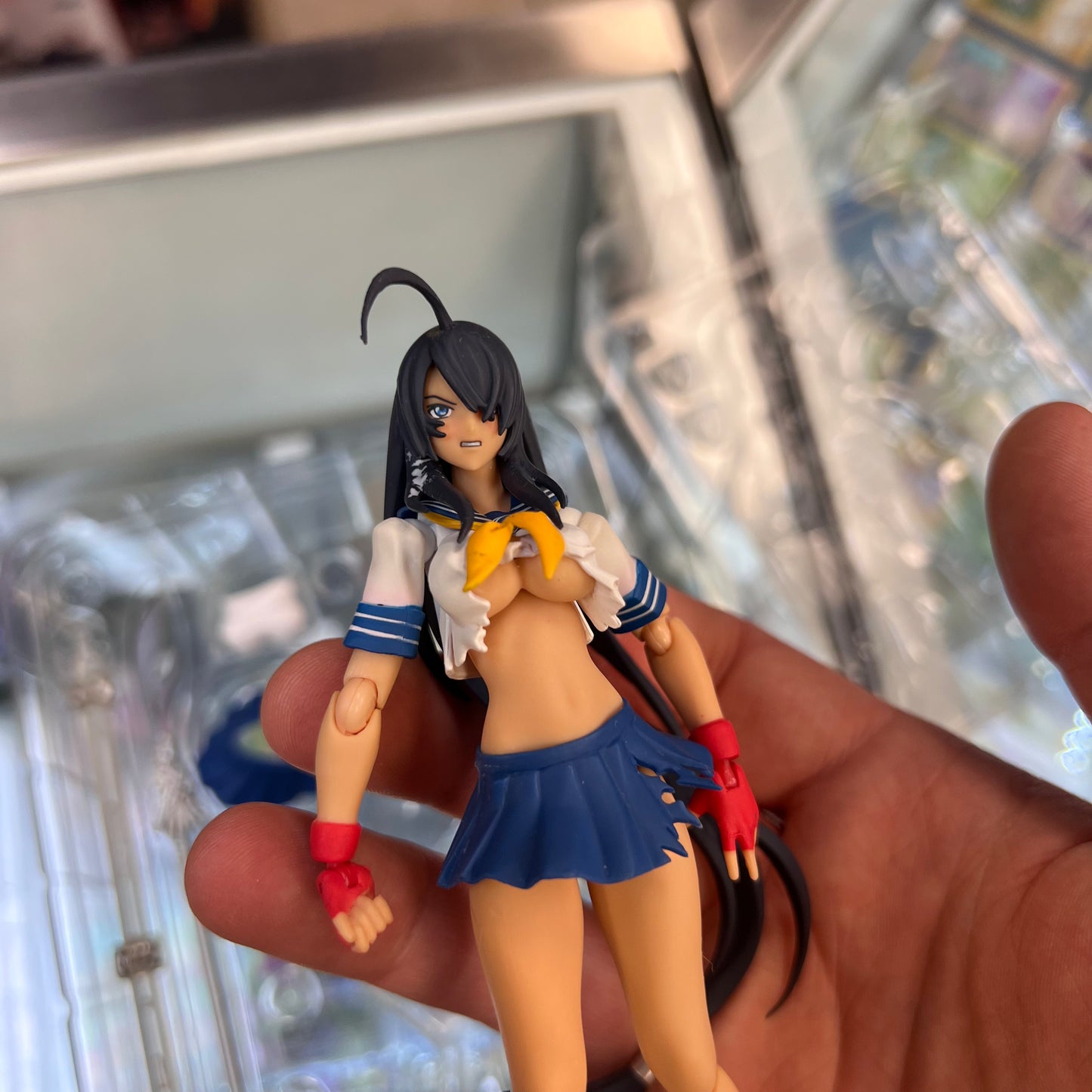 Max Factory Ikkitousen Great Guardians: Unchou Kanu Action Figure - 010 (DAMAGED)