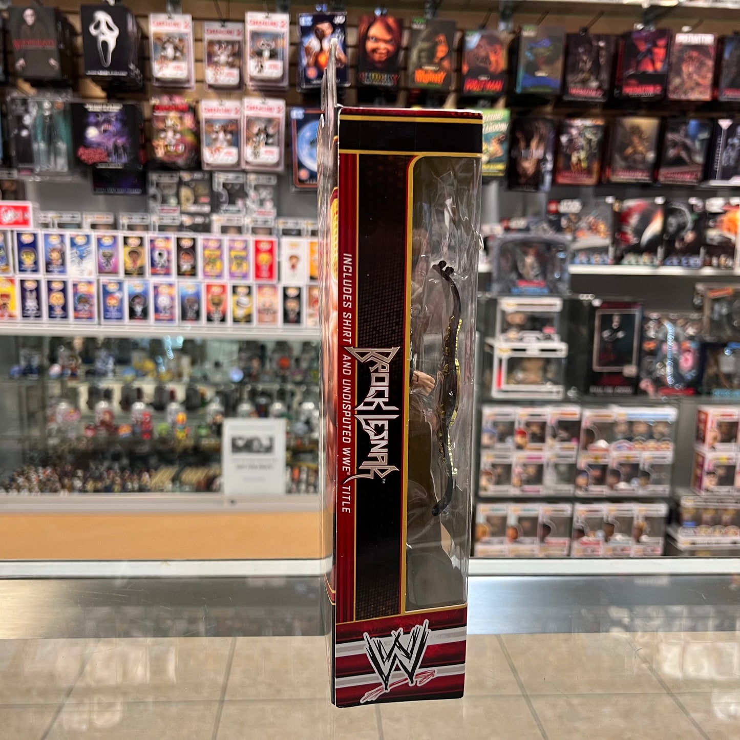 WWE Elite Collection - Brock Lesnar - Flashback - Ringside Collectibles Exclusive - 2013