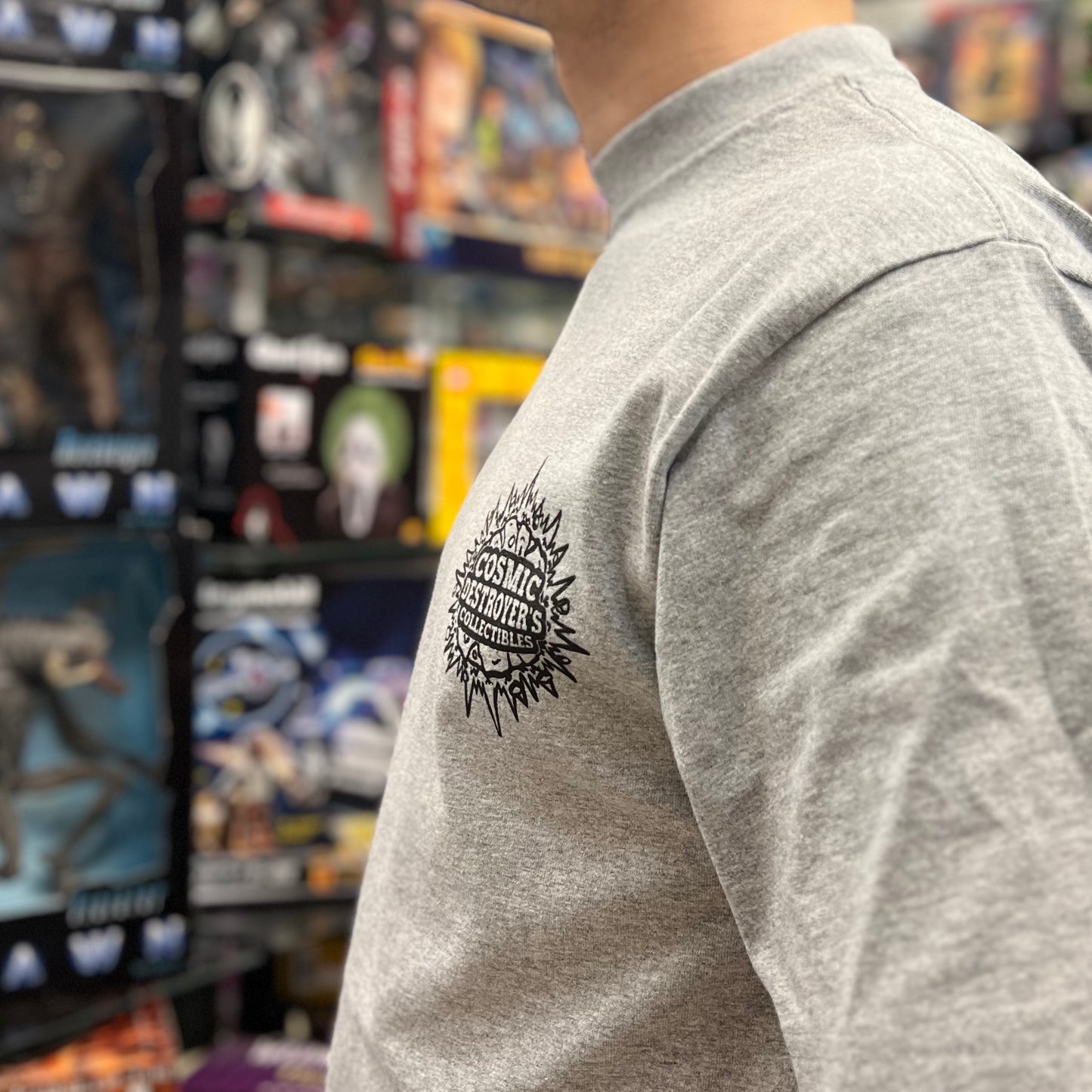 Cosmic Destroyer’s - T-Shirt - Full Color & Single - Gray