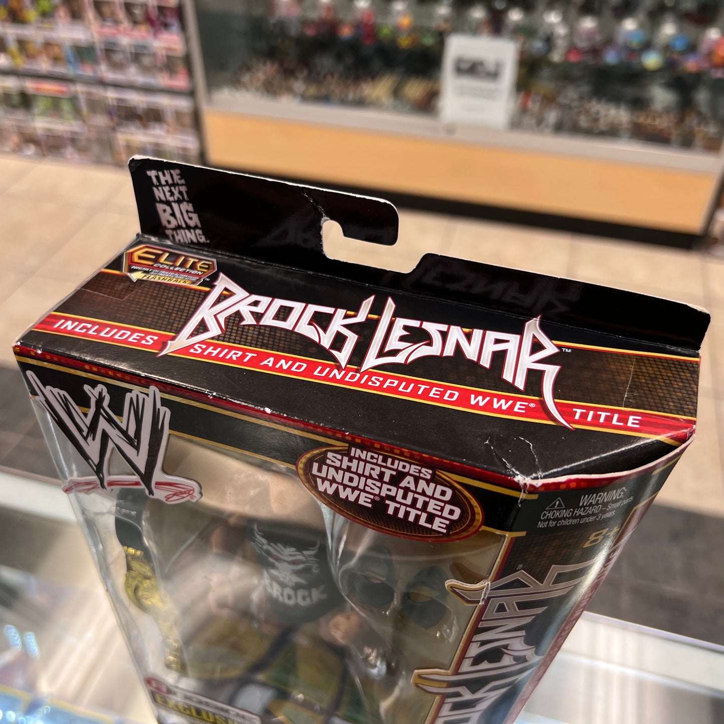 WWE Elite Collection - Brock Lesnar - Flashback - Ringside Collectibles Exclusive - 2013