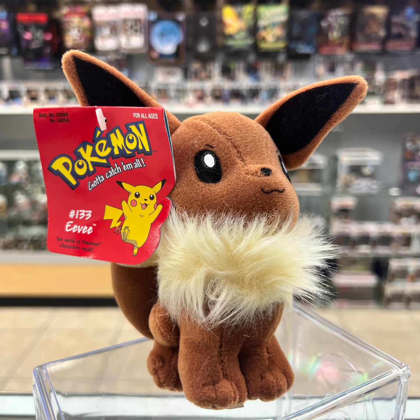 Hasbro Pokémon Plush 1998 - Eevee #133
