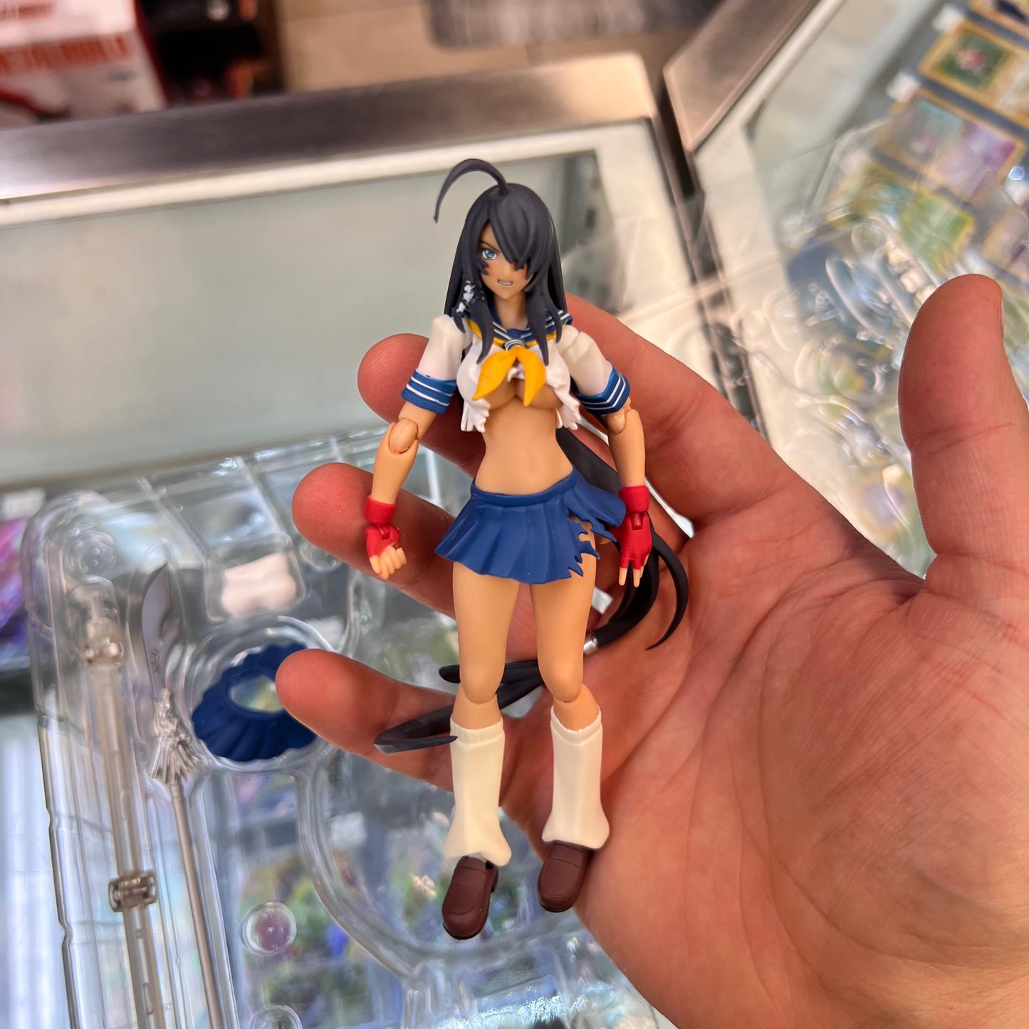 Max Factory Ikkitousen Great Guardians: Unchou Kanu Action Figure - 010 (DAMAGED)