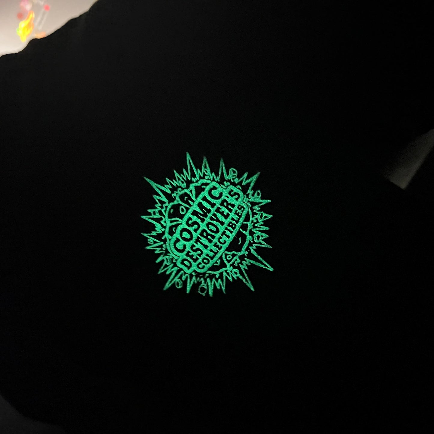 Cosmic Destroyer’s Full Color & Glow T-Shirt - Black