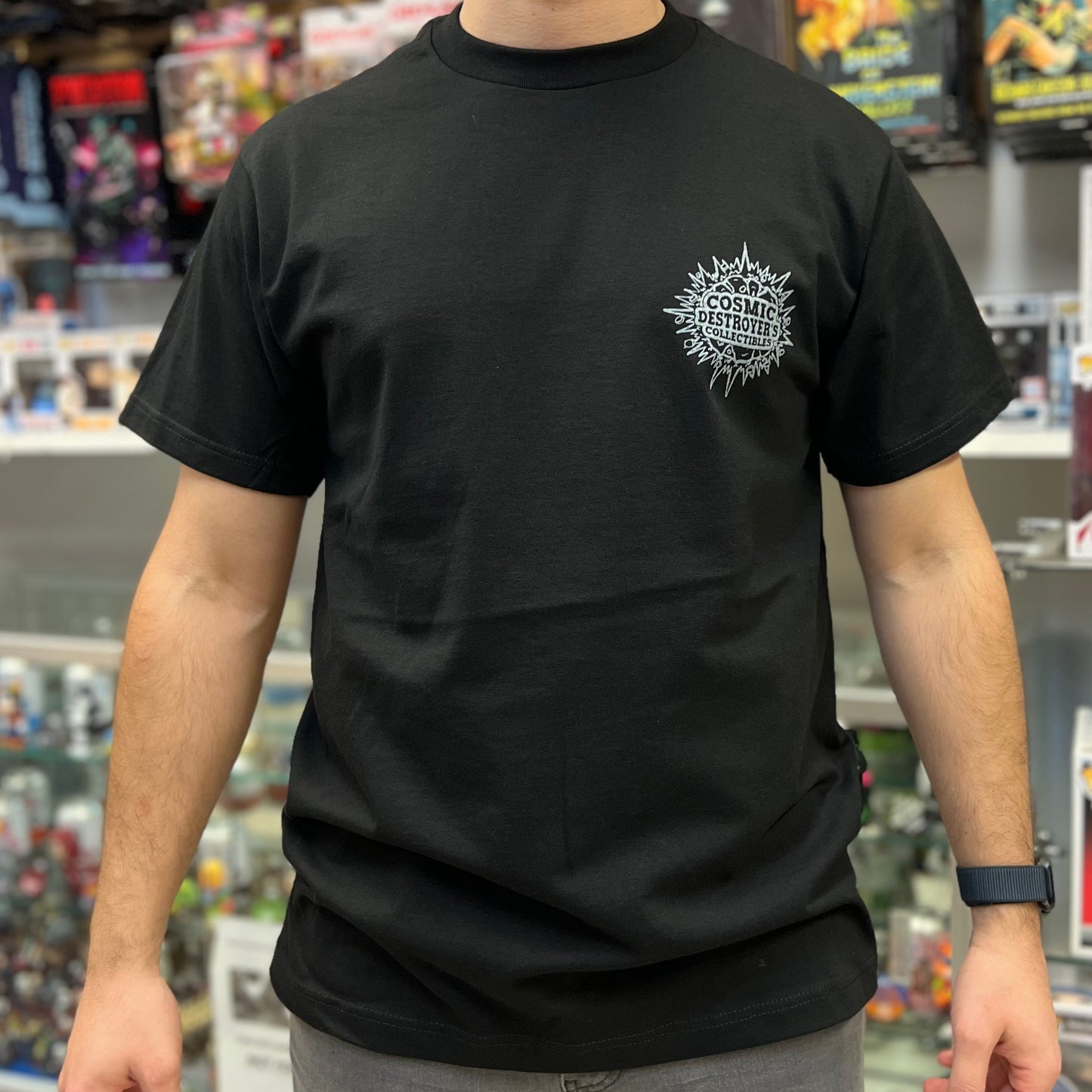 Cosmic Destroyer’s Full Color & Glow T-Shirt - Black