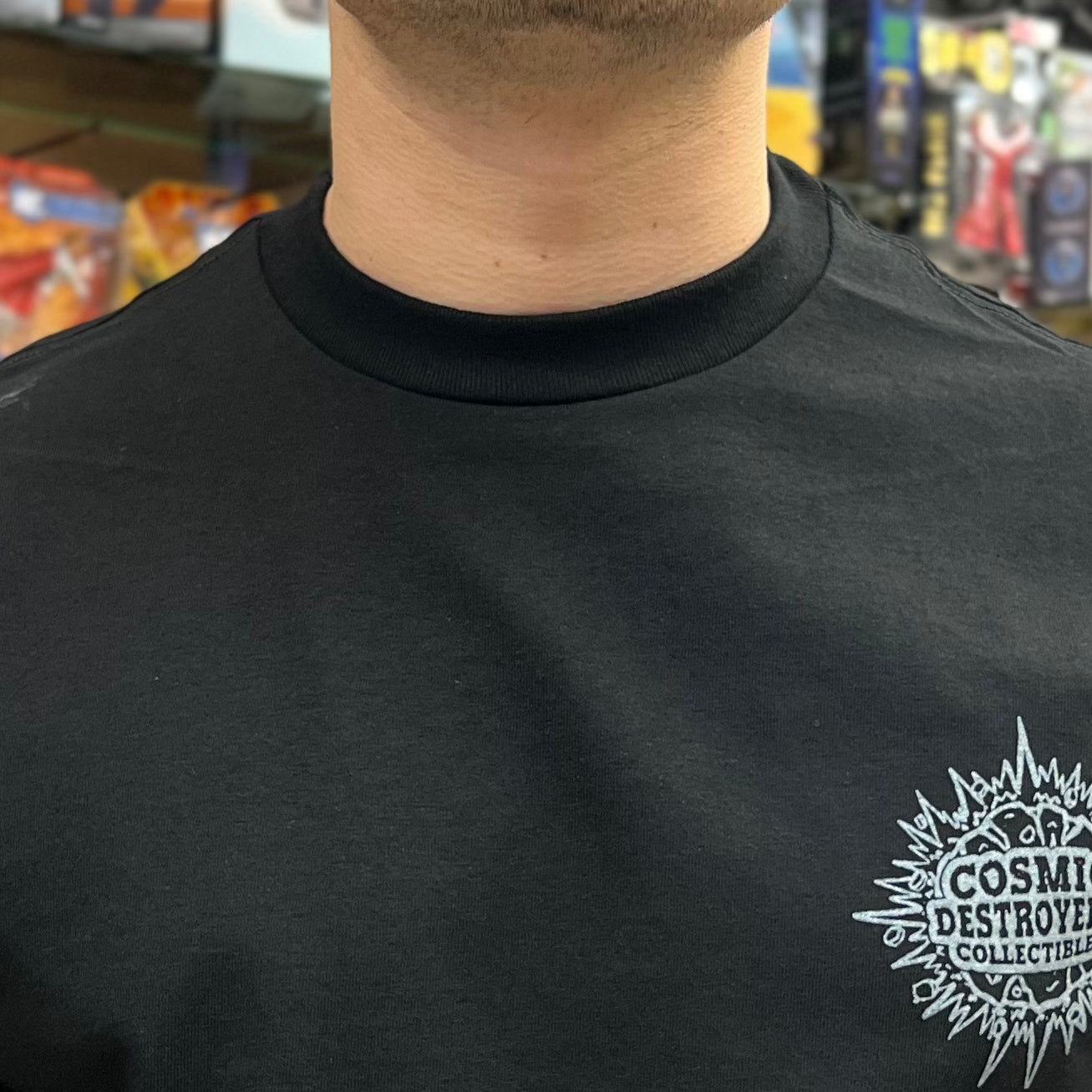 Cosmic Destroyer’s Full Color & Glow T-Shirt - Black