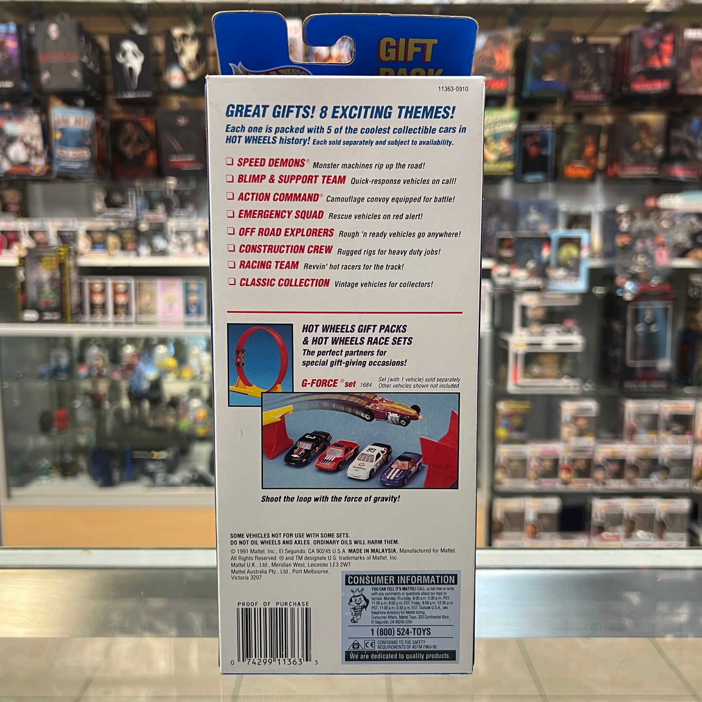 Hot Wheels 5 Car Gift Pack - Speed Demons - 1991