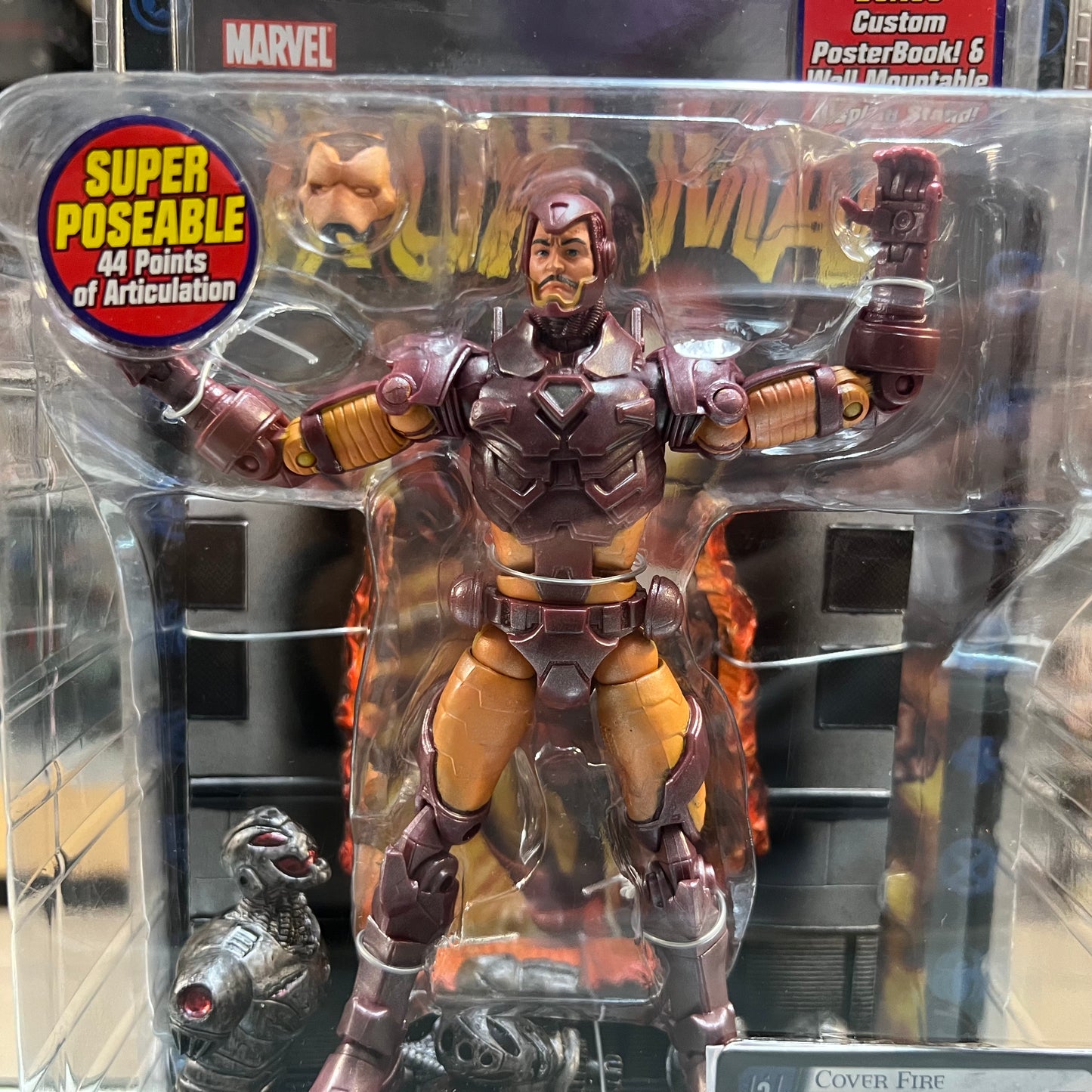 Toybiz Marvel Legends - Modern Armor Iron Man - Series VII (8)