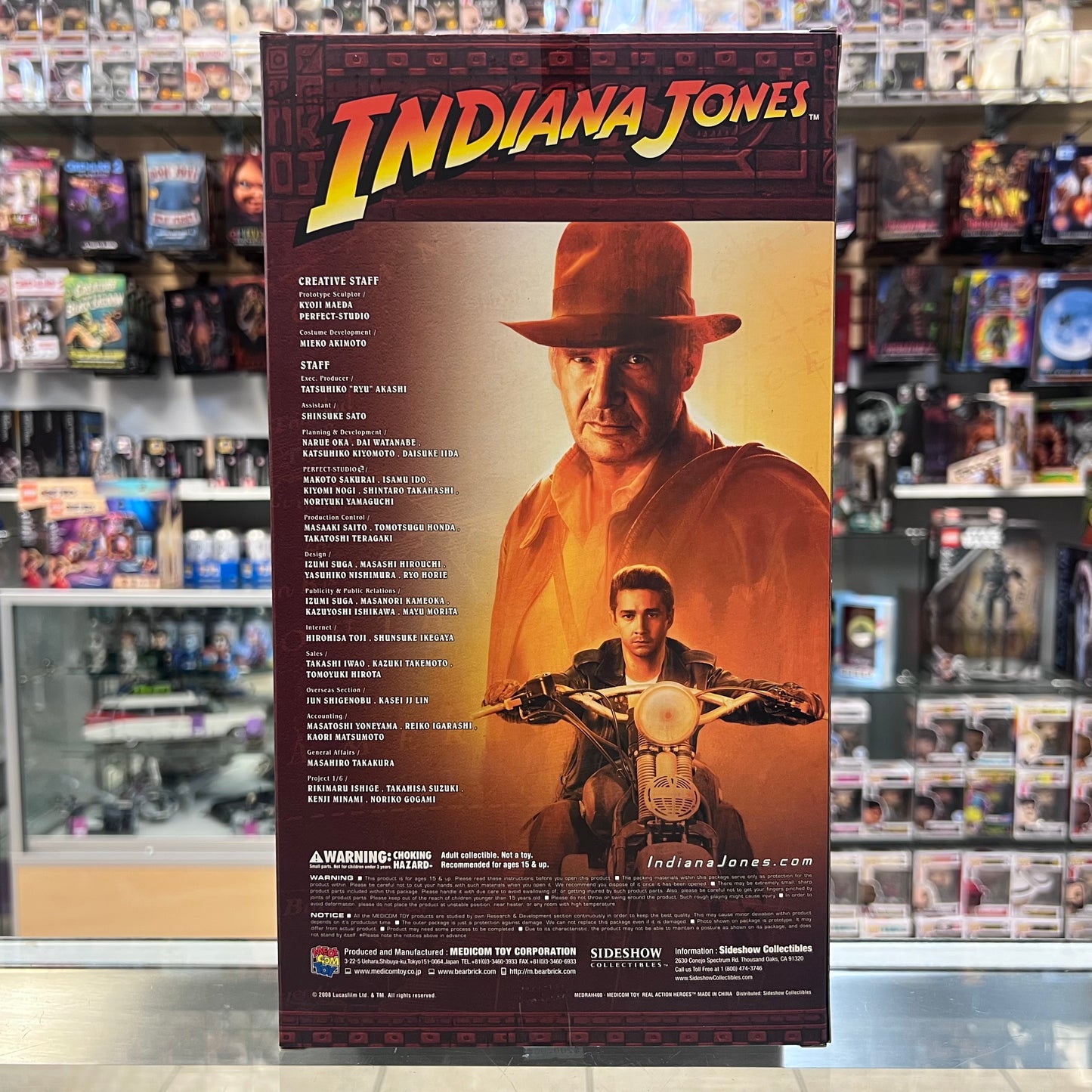 Medicom Toy (Sideshow) - Indiana Jones - Kingdom of the Crystal Skull - 1/6" Collectible Figure
