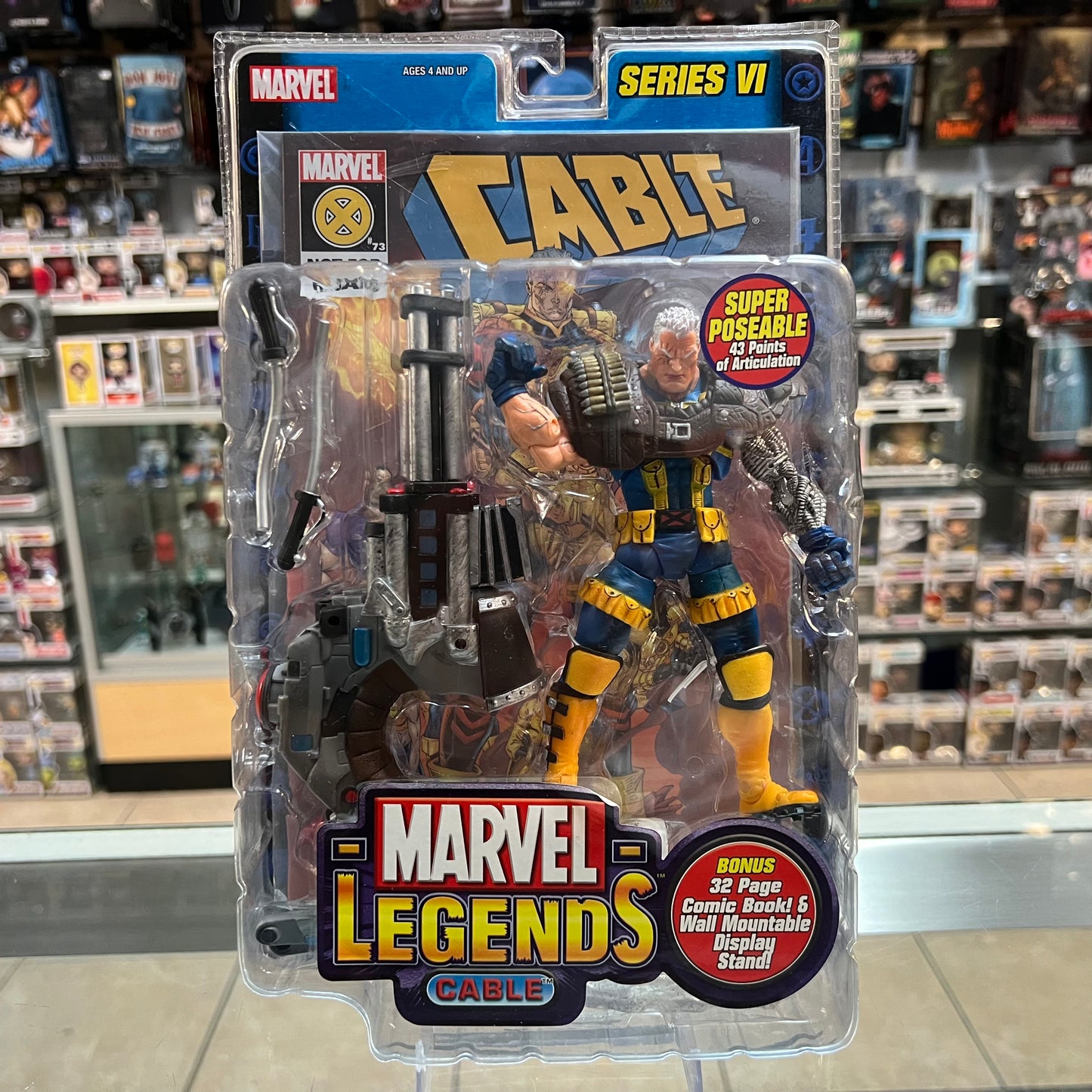 Toybiz Marvel Legends - Cable- Series VI (7) - 2004