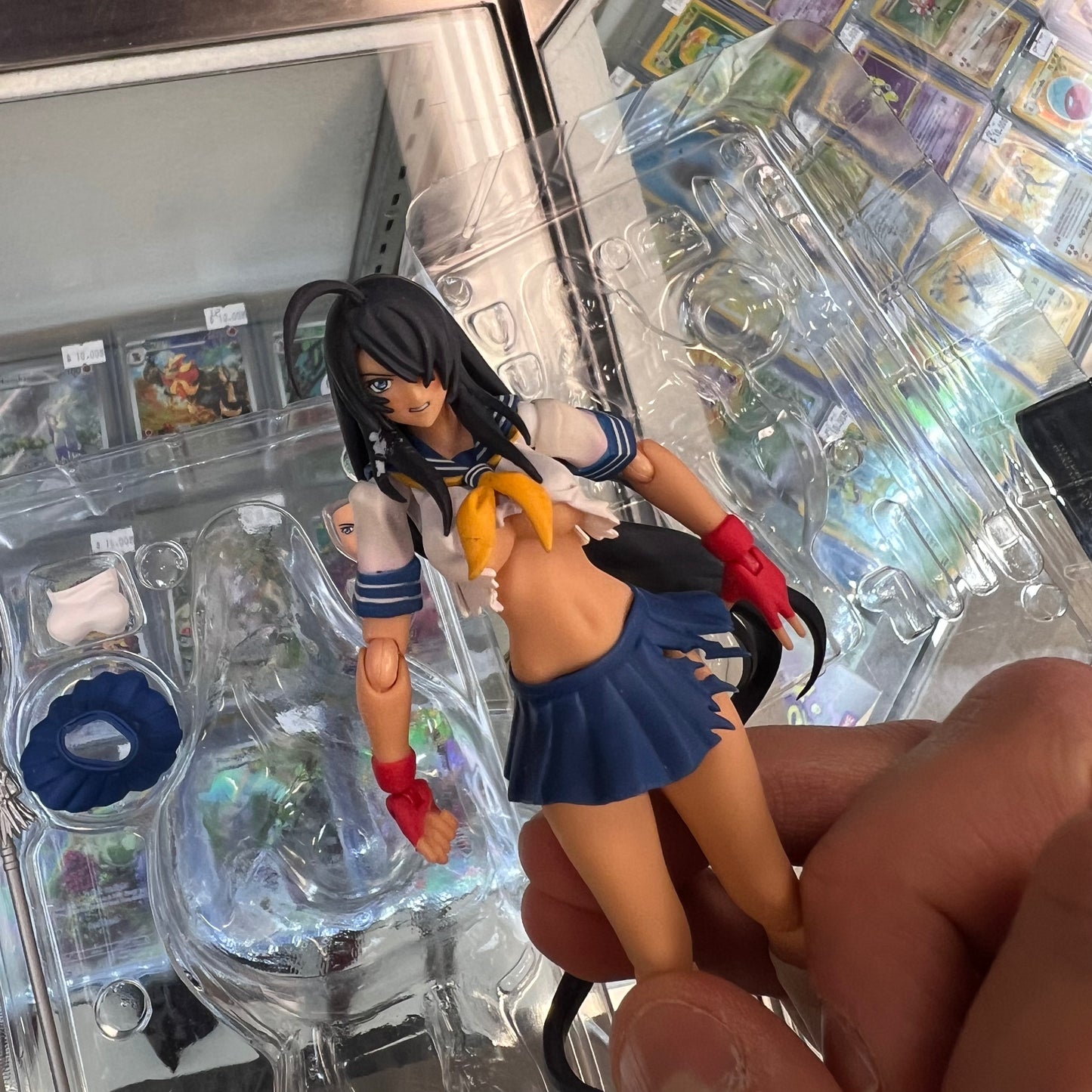 Max Factory Ikkitousen Great Guardians: Unchou Kanu Action Figure - 010 (DAMAGED)