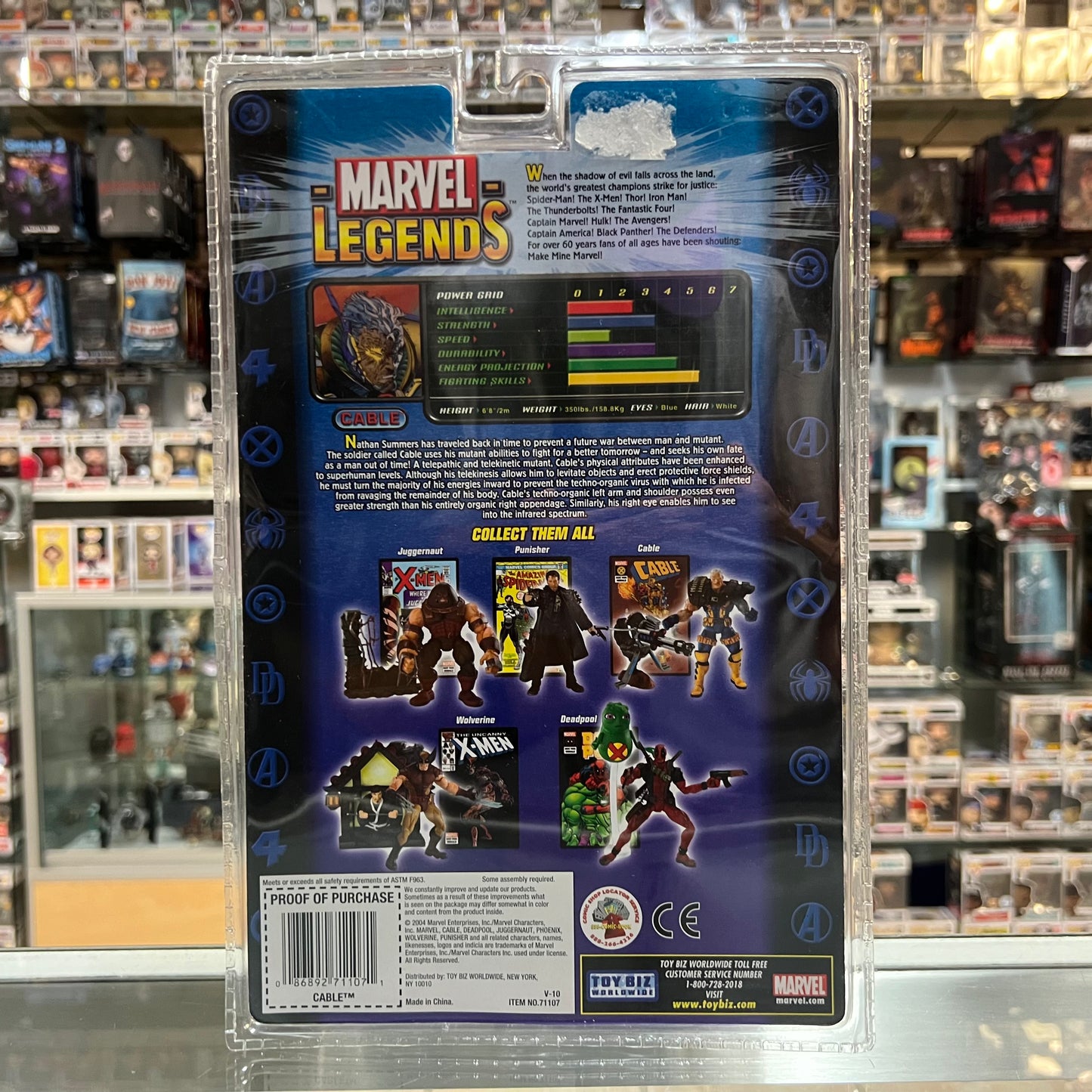Toybiz Marvel Legends - Cable- Series VI (7) - 2004