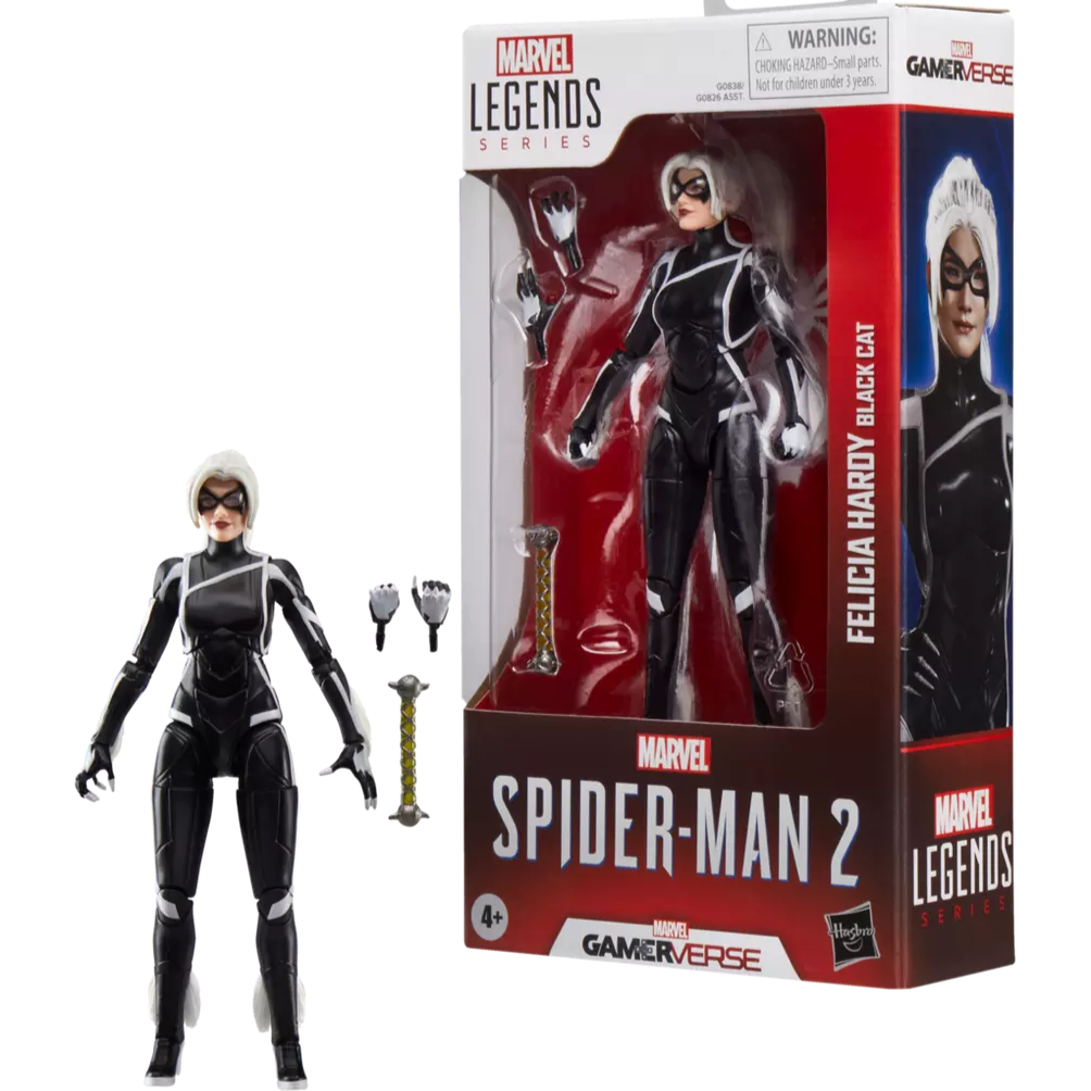 Marvel Legends Series Gamerverse Black Cat Felicia Hardy Action Figure