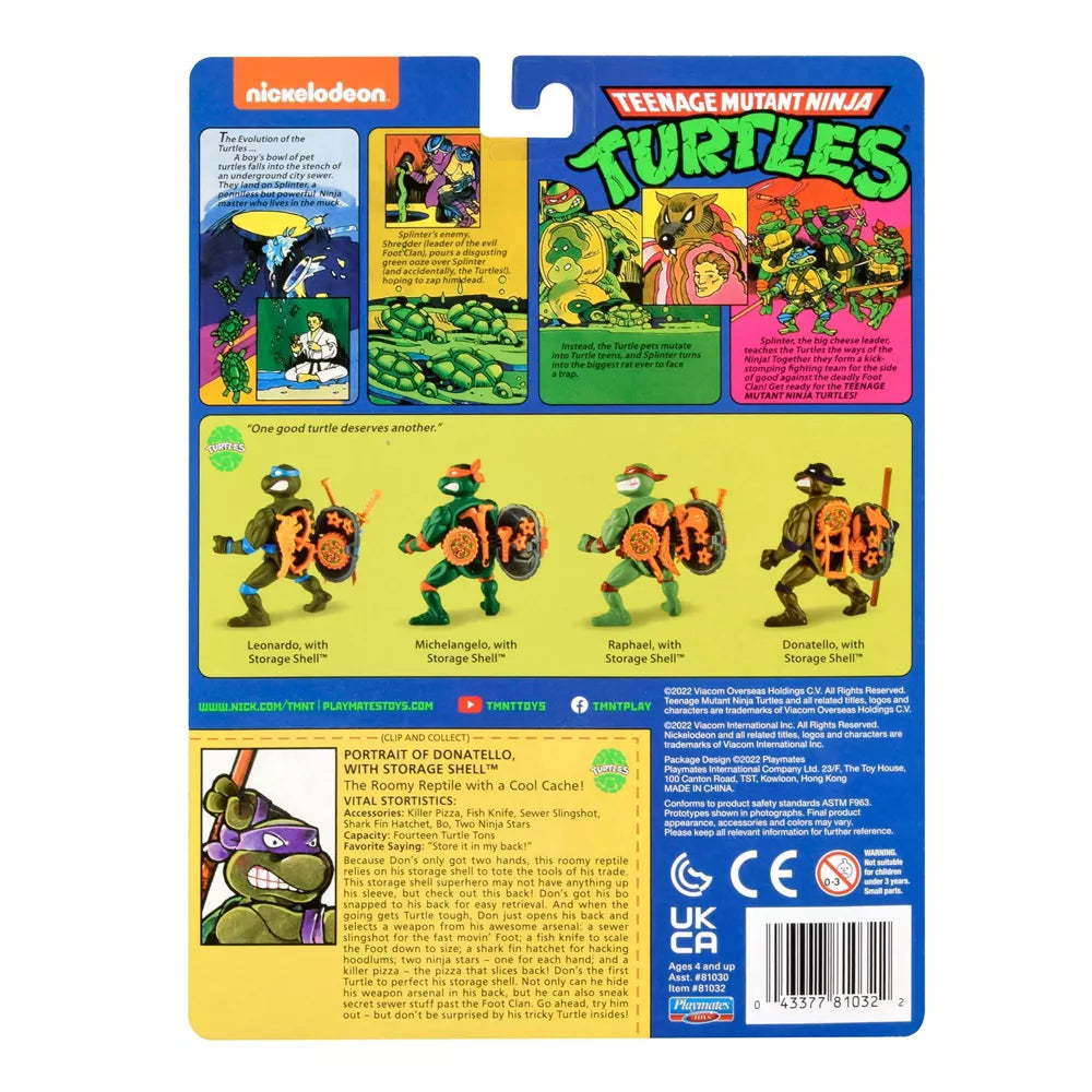 Teenage Mutant Ninja Turtles 4" Donatello Action Figure - 2022