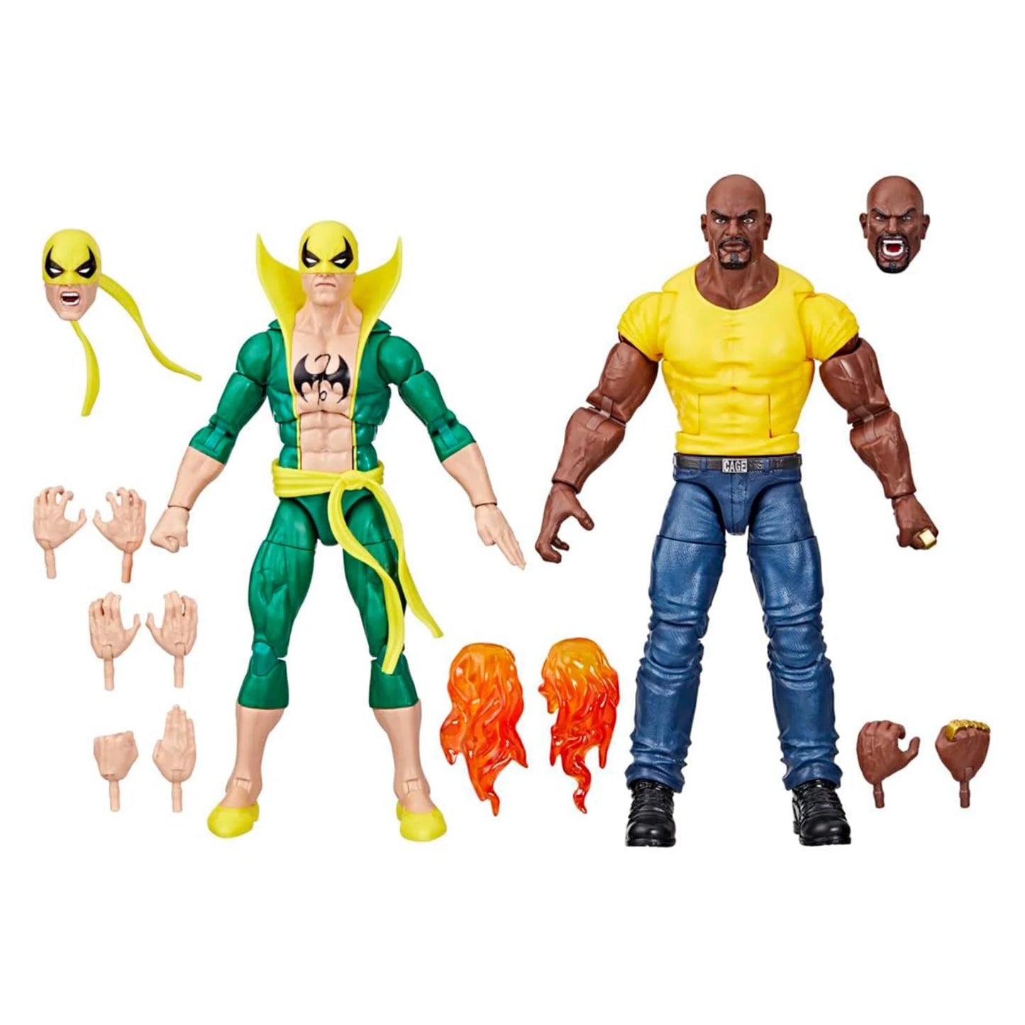 Marvel Legends - Iron Fist and Luke Cage - 85th Anniversary 6" Action Figure 2-Pack