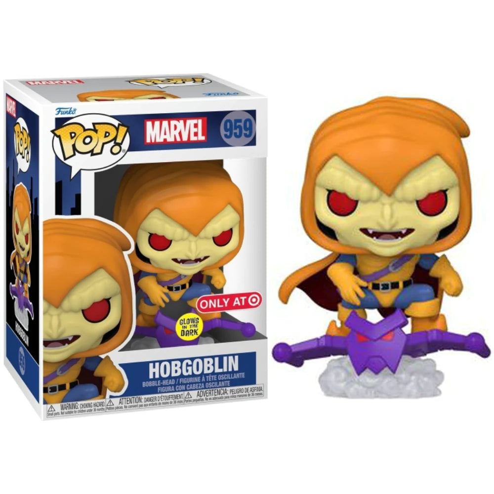 Funko Pop! Animated Spider Man - Glow in the dark - Hobgoblin (Pop Only) - 959