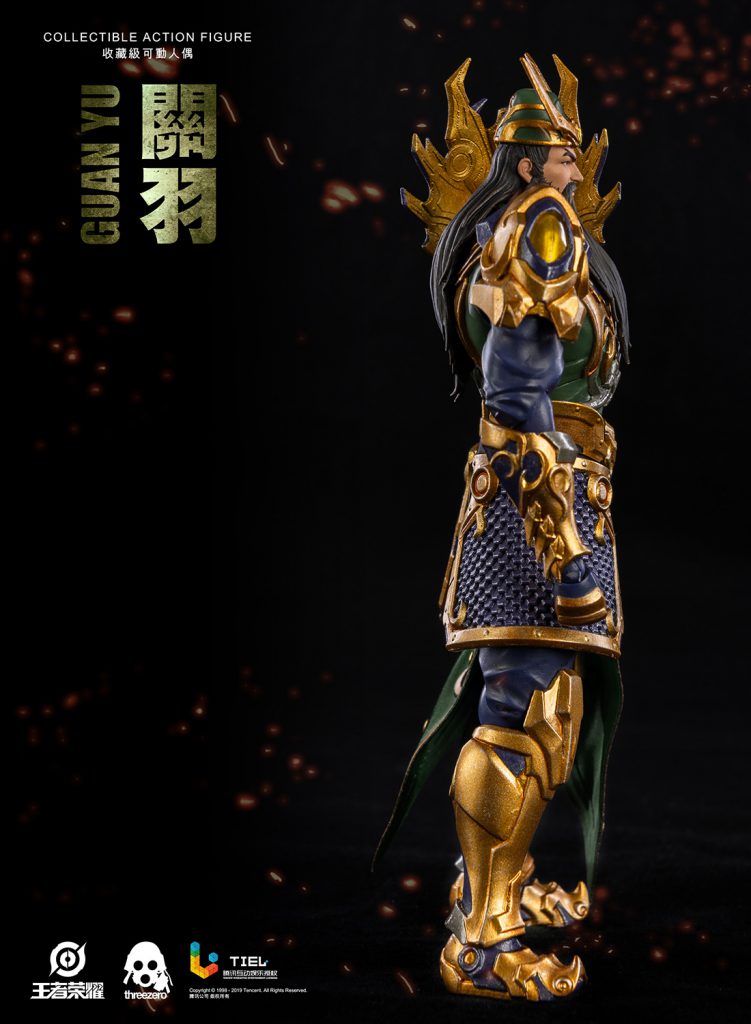 Threezero Honor Of Kings Guan Yu - Action Figure