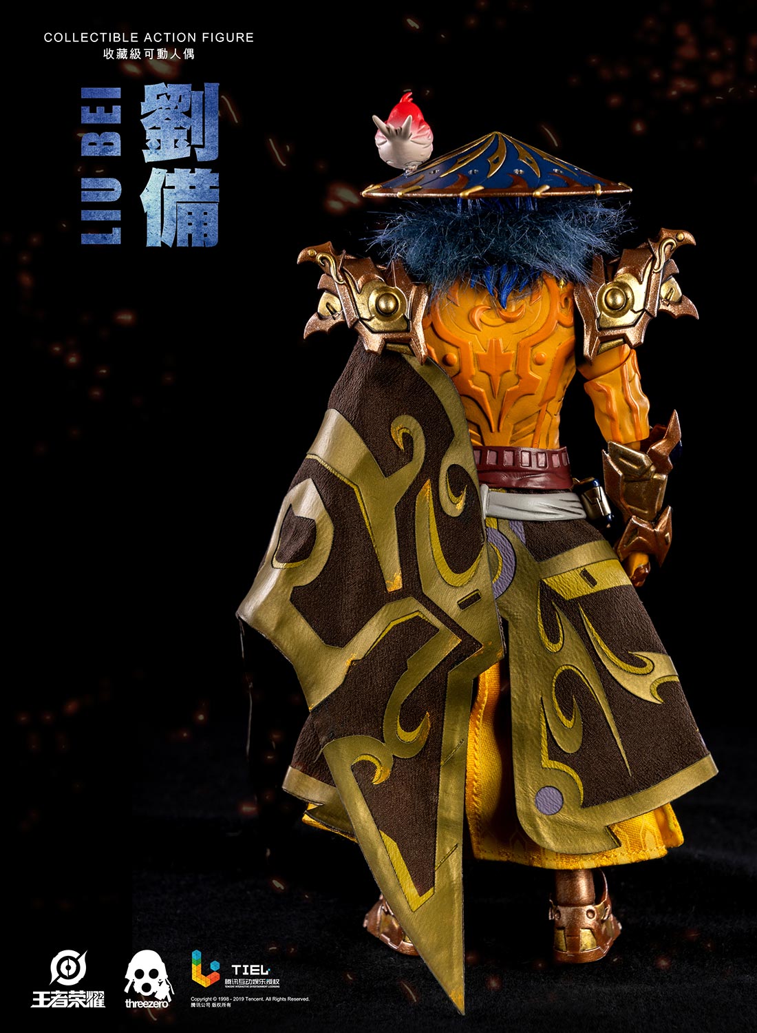 Threezero Honor Of Kings Liu Bei Action Figure