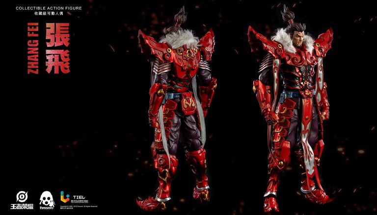 Threezero Honor Of Kings Zhang Fei Action Figure