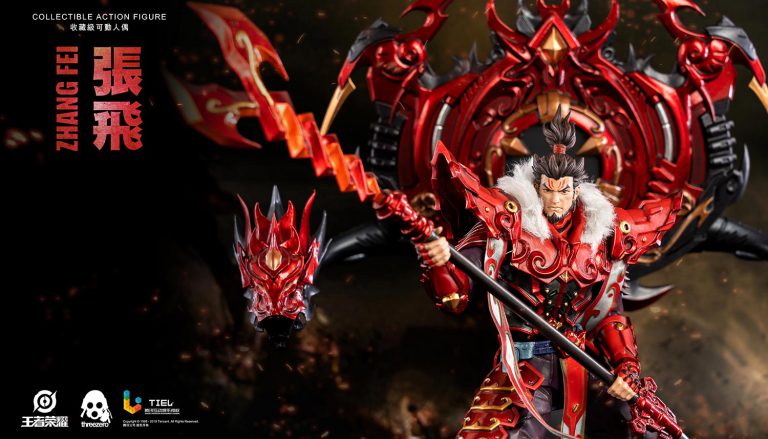 Threezero Honor Of Kings Zhang Fei Action Figure