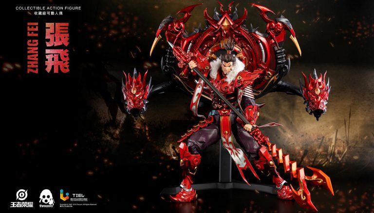 Threezero Honor Of Kings Zhang Fei Action Figure