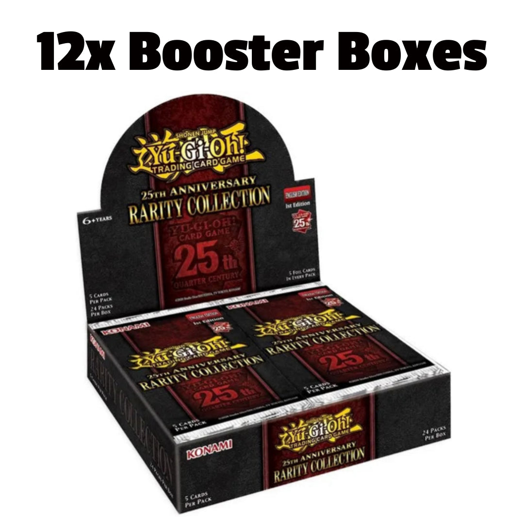Yu-Gi-Oh! 25th Anniversary Rarity Collection Booster Box - 25th Anniversary Rarity Collection CASE