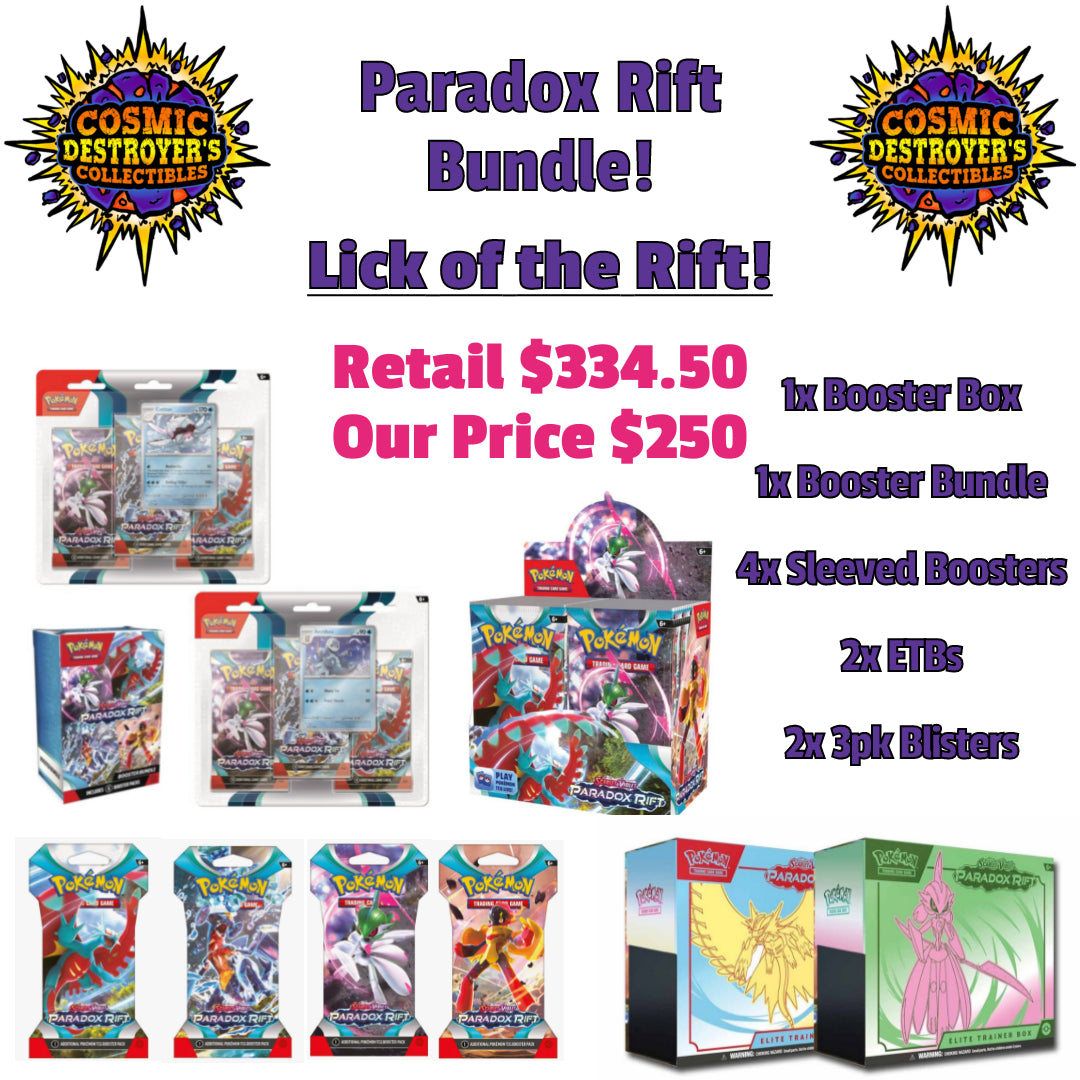 Pokémon Paradox Rift (Lick of the Rift) Bundle