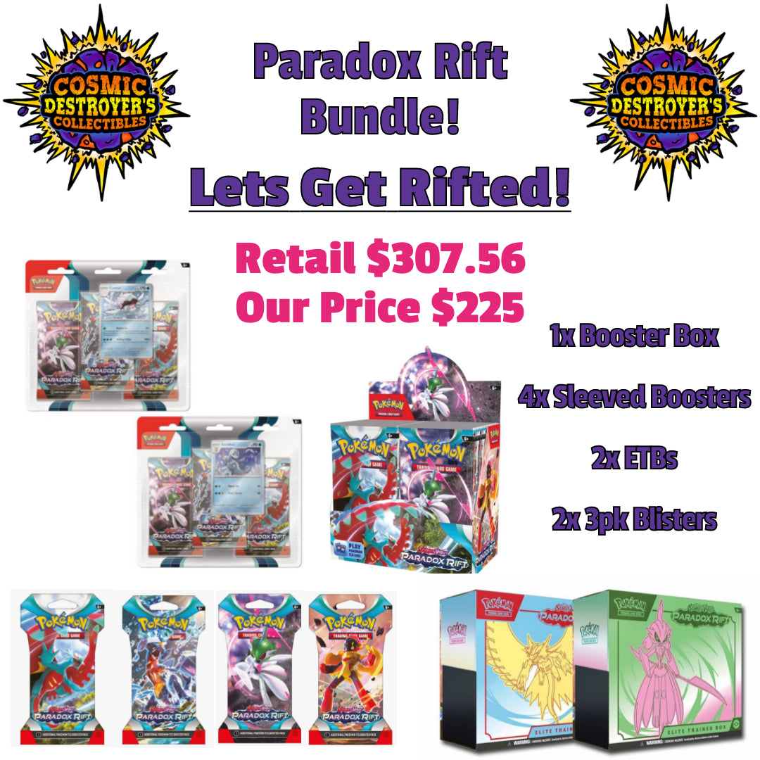 Pokemon Paradox Rift (Lets Get Rifted!) Bundle!
