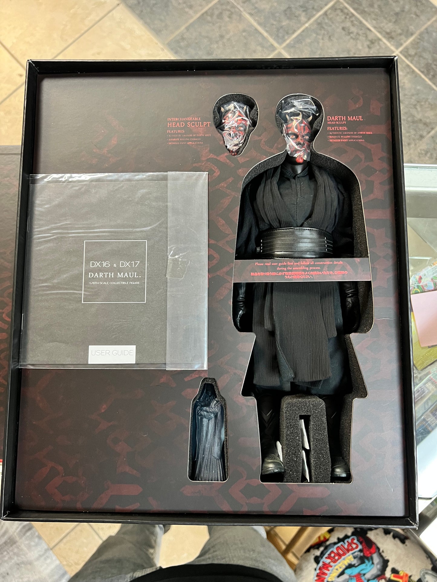 Hot Toys - Darth Maul - Episode I: The Phantom Menace - DX 16 - 1/6th scale figure (OPEN/USED