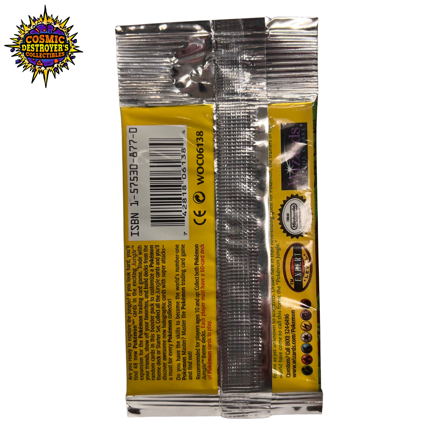 Pokémon TCG: Jungle Booster (Long Crimp) LIGHT