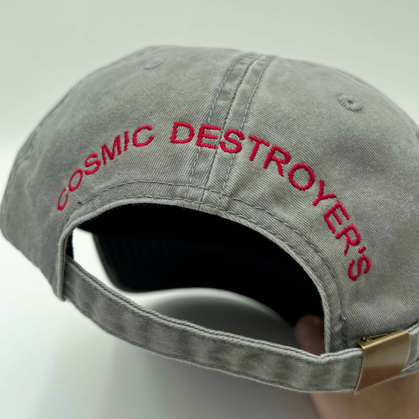 CHIZZARD DAD HAT - (Gray/Red)