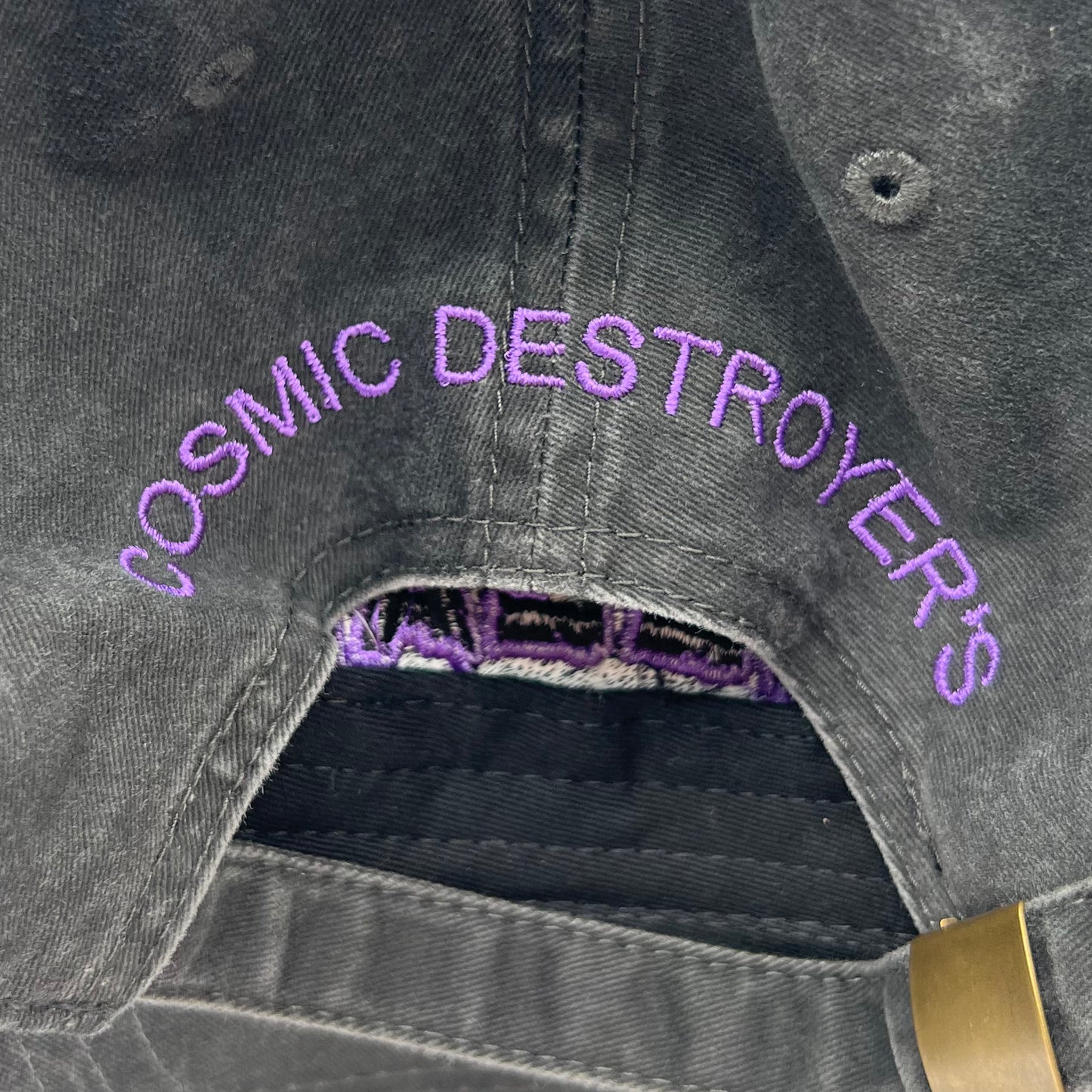 CHIZZARD DAD HAT - (Black/Purple)
