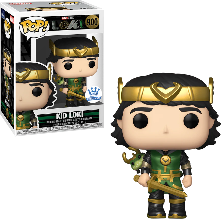 Funko Pop! Marvel Studios - Kid Loki - Funko Shop Exclusive - metallic - 900