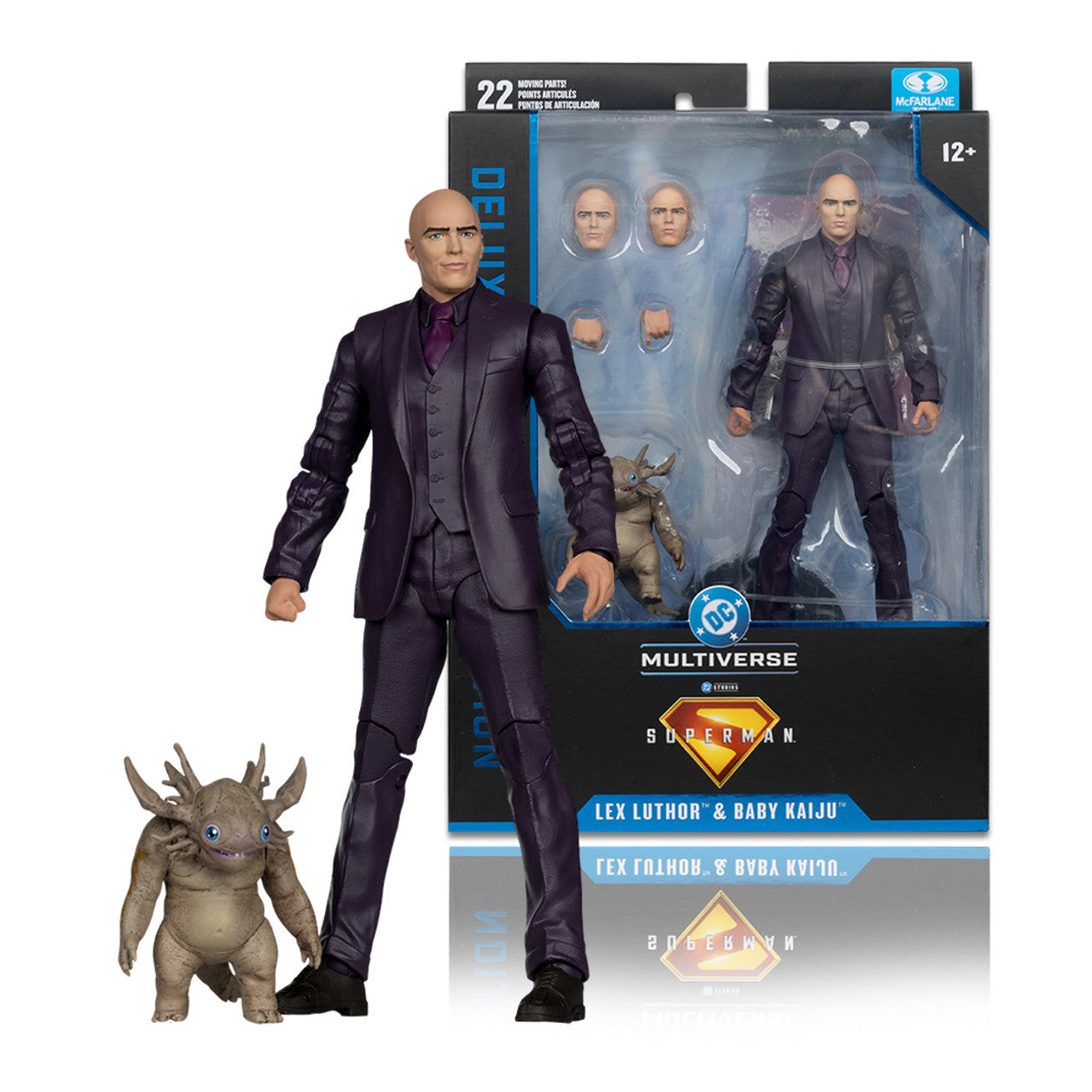 McFarlane Toys DC Multiverse - Lex Luthor & Baby Kaiju - Deluxe Theatrical Edition