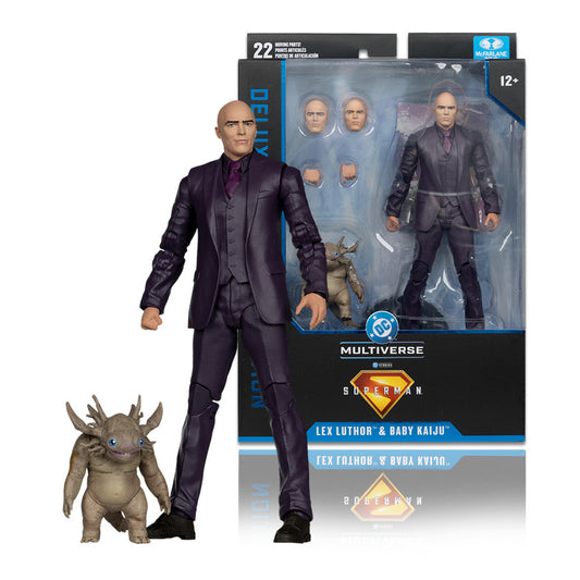 McFarlane Toys DC Multiverse - Lex Luthor & Baby Kaiju - Deluxe Theatrical Edition