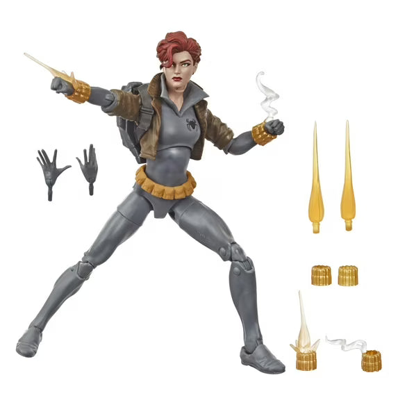 Marvel Legends - Black Widow (Grey Suit) Walmart Exclusive